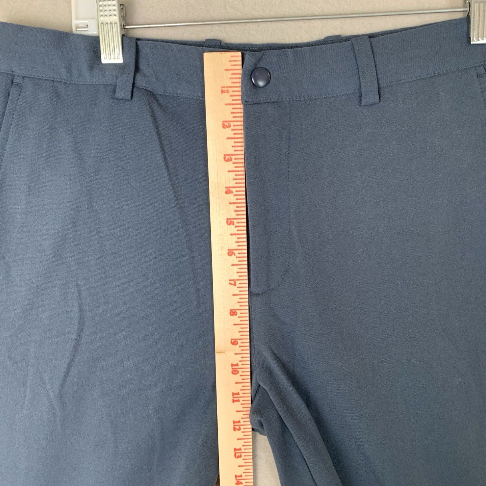 Quince Quince Pants Men 32x28 Ocean Blue Ultra-Stretch 24/7 Smart Chino Office Siren Size US 32 / EU 48 - 7 Thumbnail