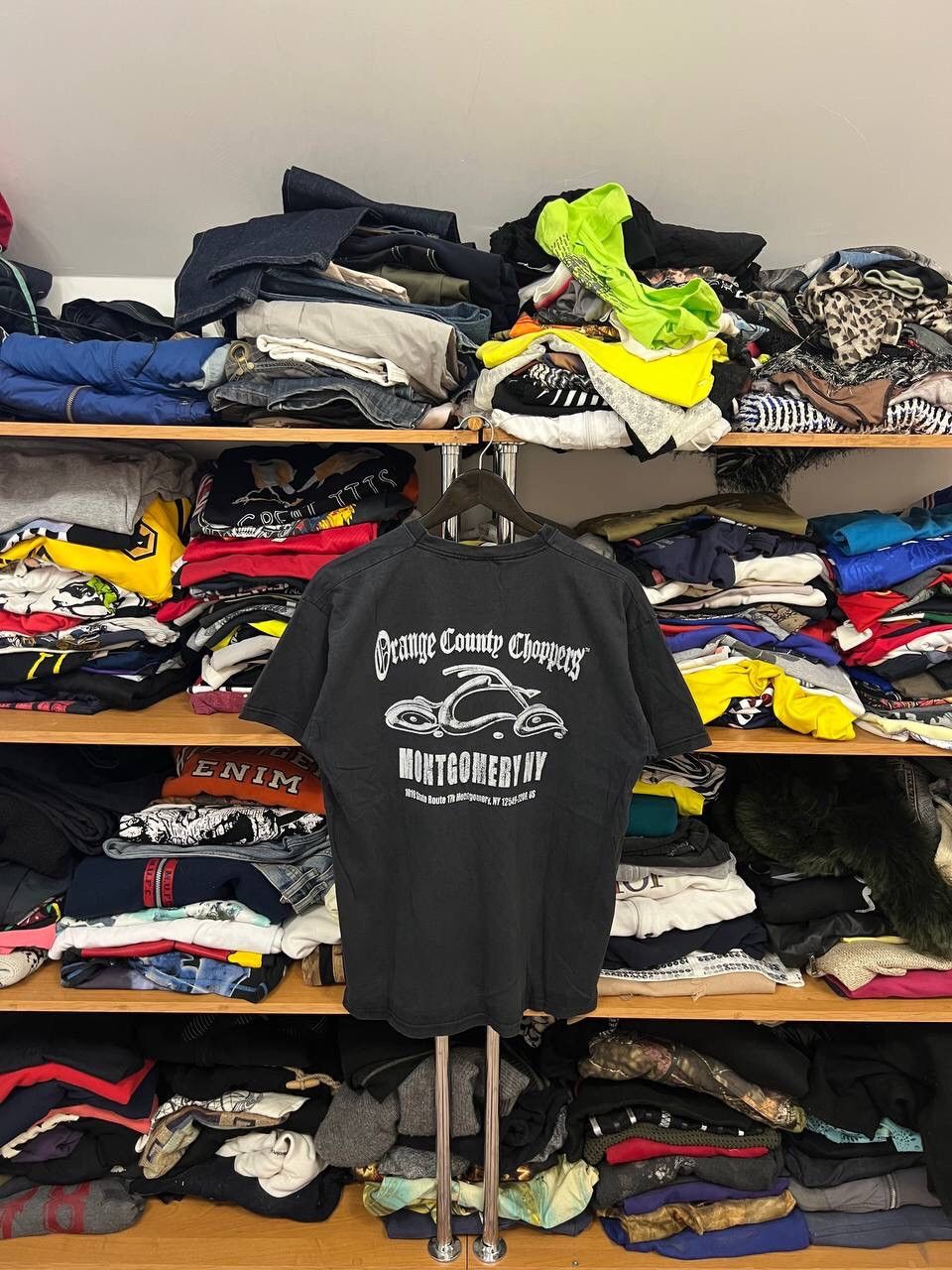 Harley Davidson × Vintage Crazy vintage y2k Orange County choppers graphic tee Size US L / EU 52-54 / 3 - 1 Thumbnail
