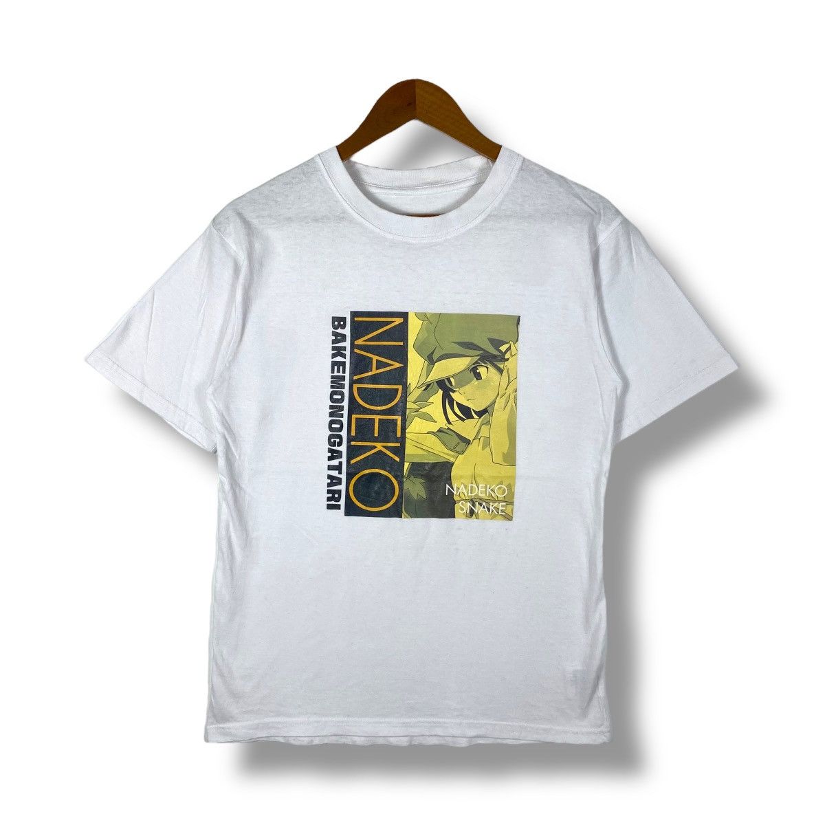 BAKEMONOGATARI Nadeko Snake Anime Manga Tee Shirt Free Size