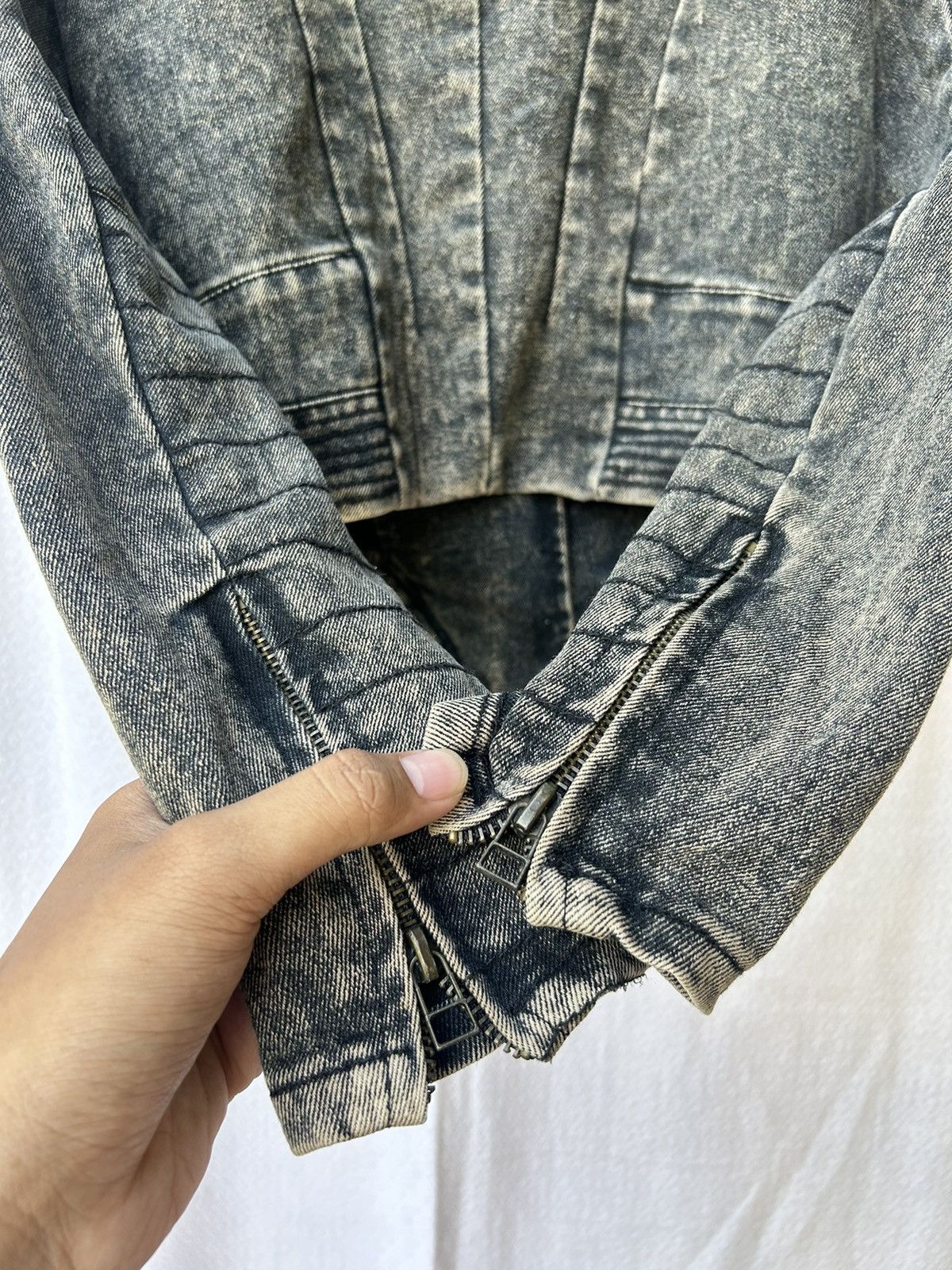 If Six Was Nine × Japanese Brand × Le Grande Bleu (L.G.B.) 💸BINDINGOFFER💸MixMatch black denim multizip style Ifsix lgb Size US S / EU 44-46 / 1 - 8 Thumbnail