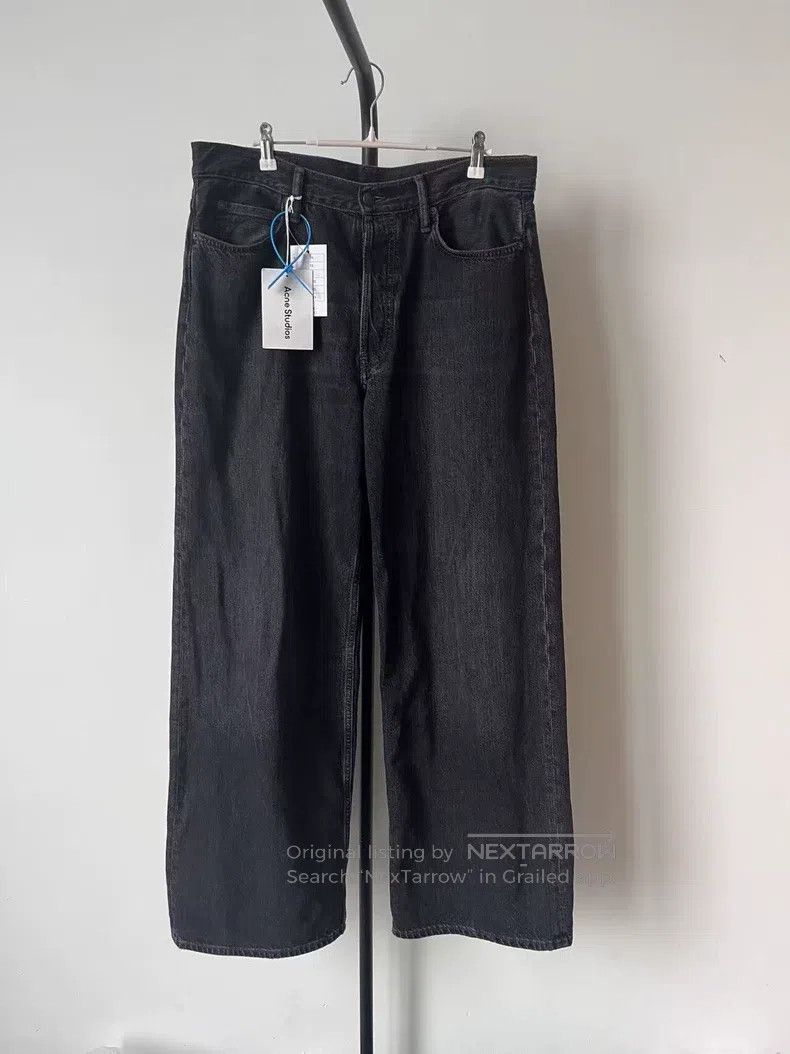 Acne Studios Mid-Rise Wide-Leg Long-Length Jeans