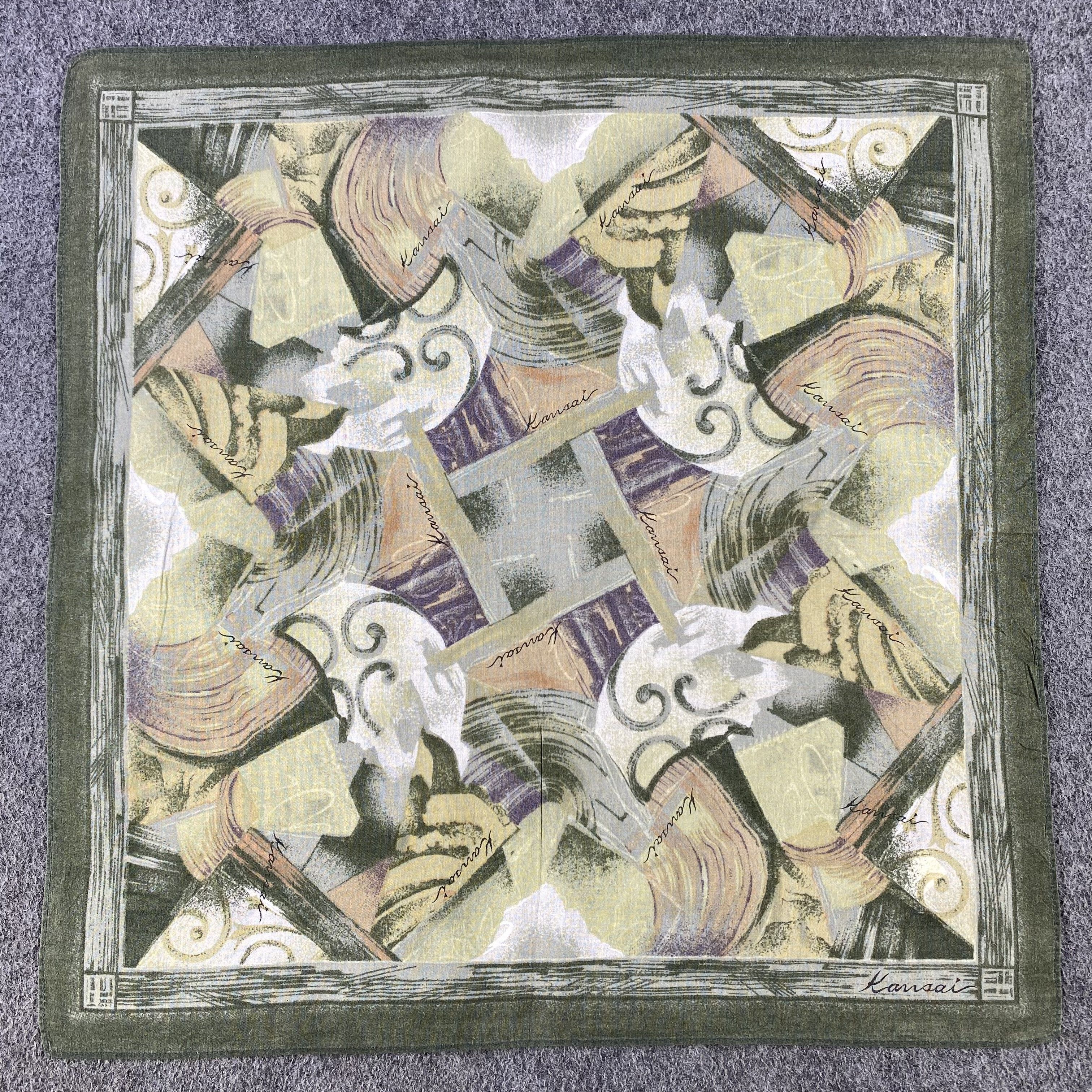 Kansai Yamamoto Kansai Yamamoto Handkerchief/Neckerchief/Bandana HC812 Size ONE SIZE - 1 Thumbnail