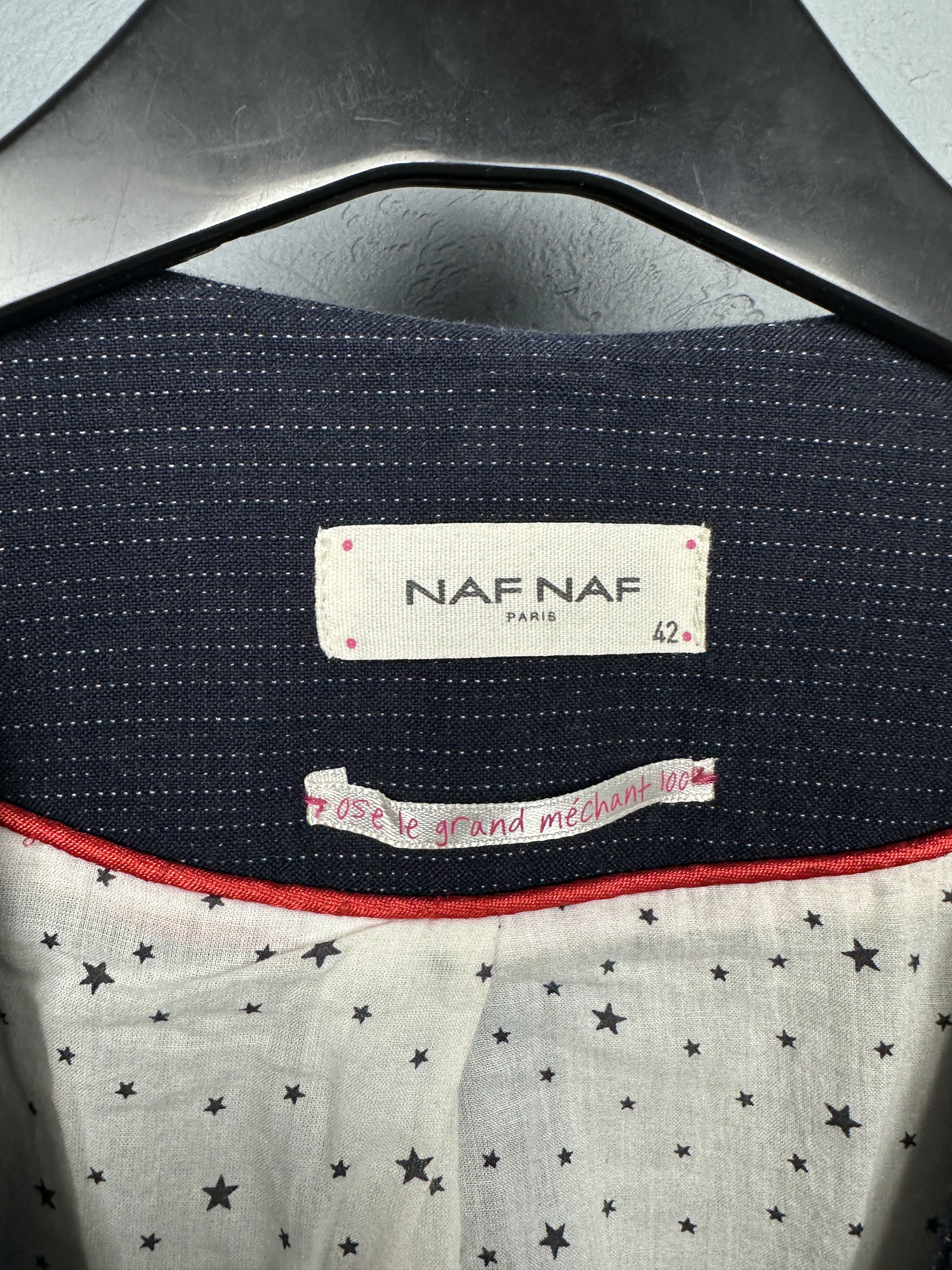 Other Naf Naf Paris Womens Blazer Jacket Size M / US 6-8 / IT 42-44 - 3 Thumbnail