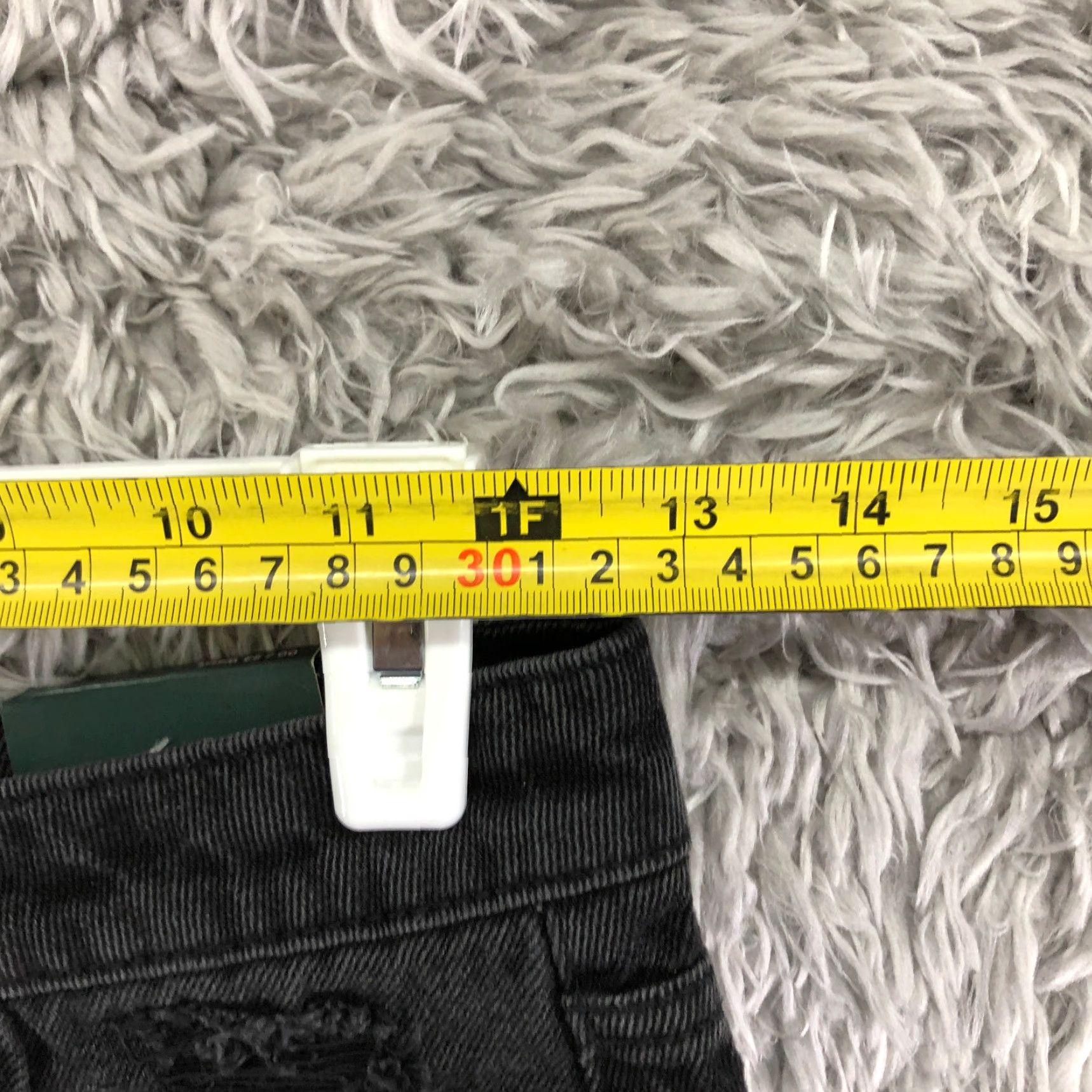 Vintage Wild Fable High Rise Bermuda Button Fly Shorts Womens Size 00 Black Denim Size 24" / US 00 / IT 34 - 2 Thumbnail