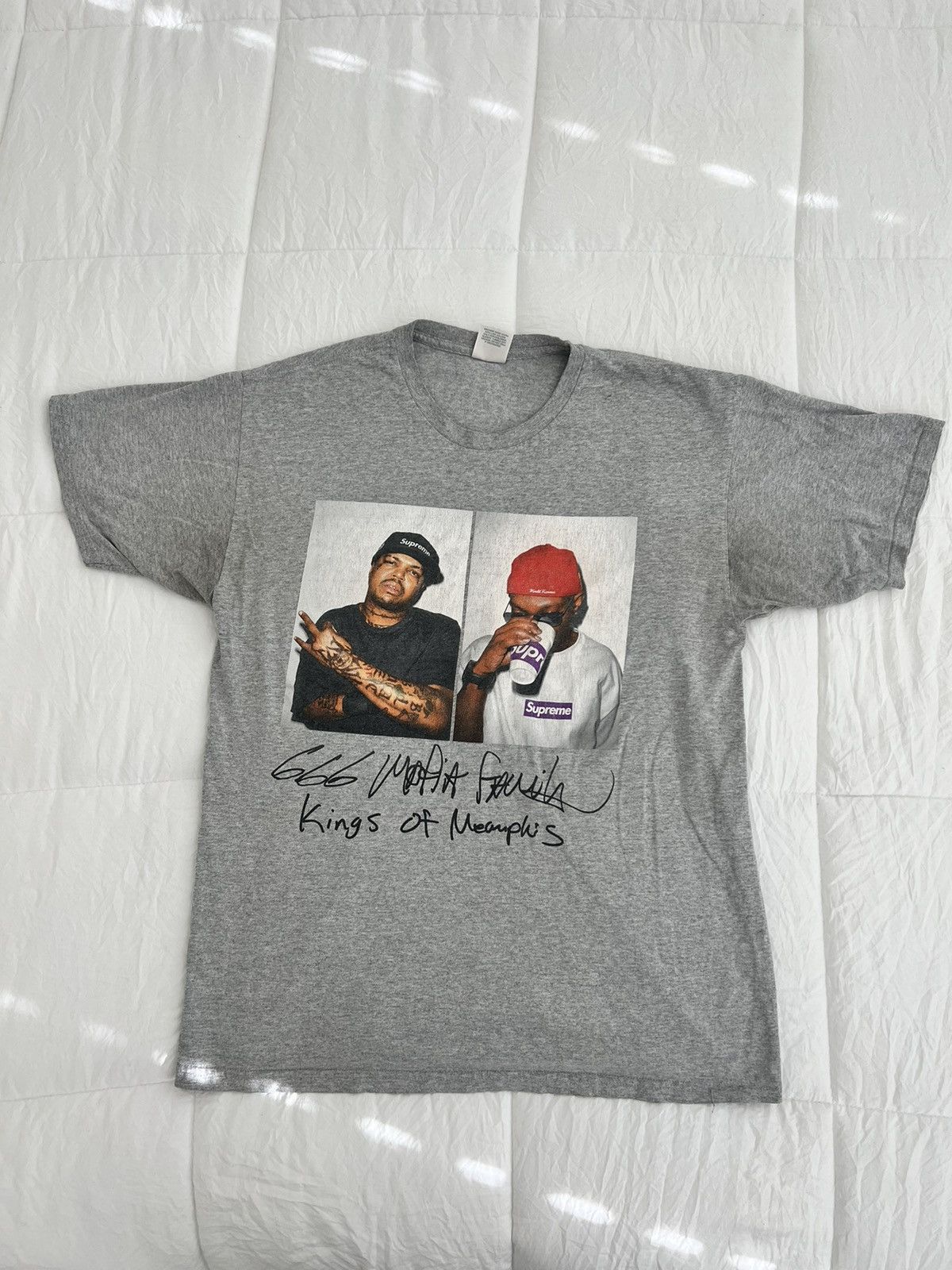 Supreme Three Six Mafia Box Logo Tee