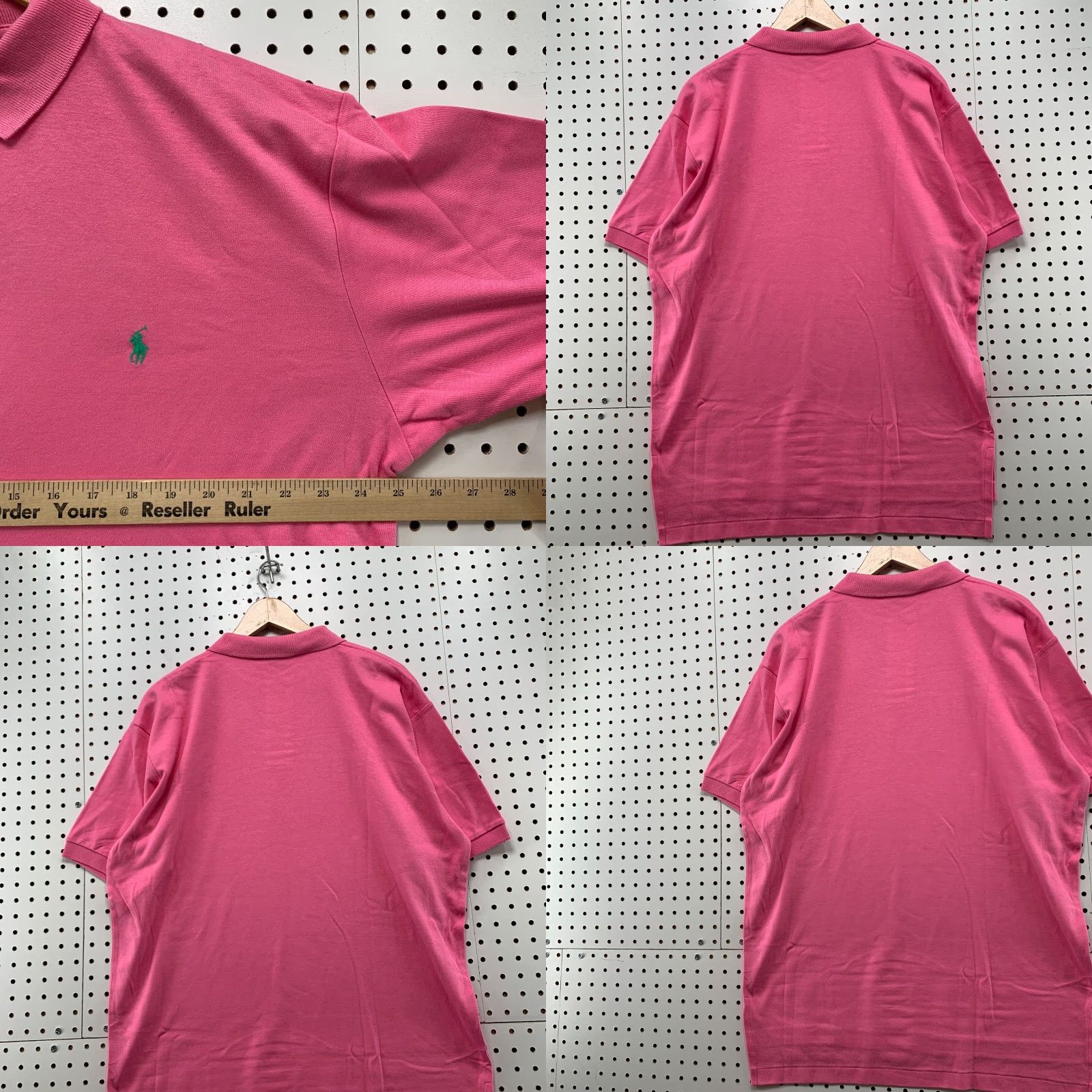 Polo Ralph Lauren VINTAGE Polo Ralph Lauren Polo Shirt Mens M Green Pony 25.5x32 Shirt Polo Ralph Lauren Mens M Green Pony 25.5x32 Size US M / EU 48-50 / 2 - 9 Thumbnail