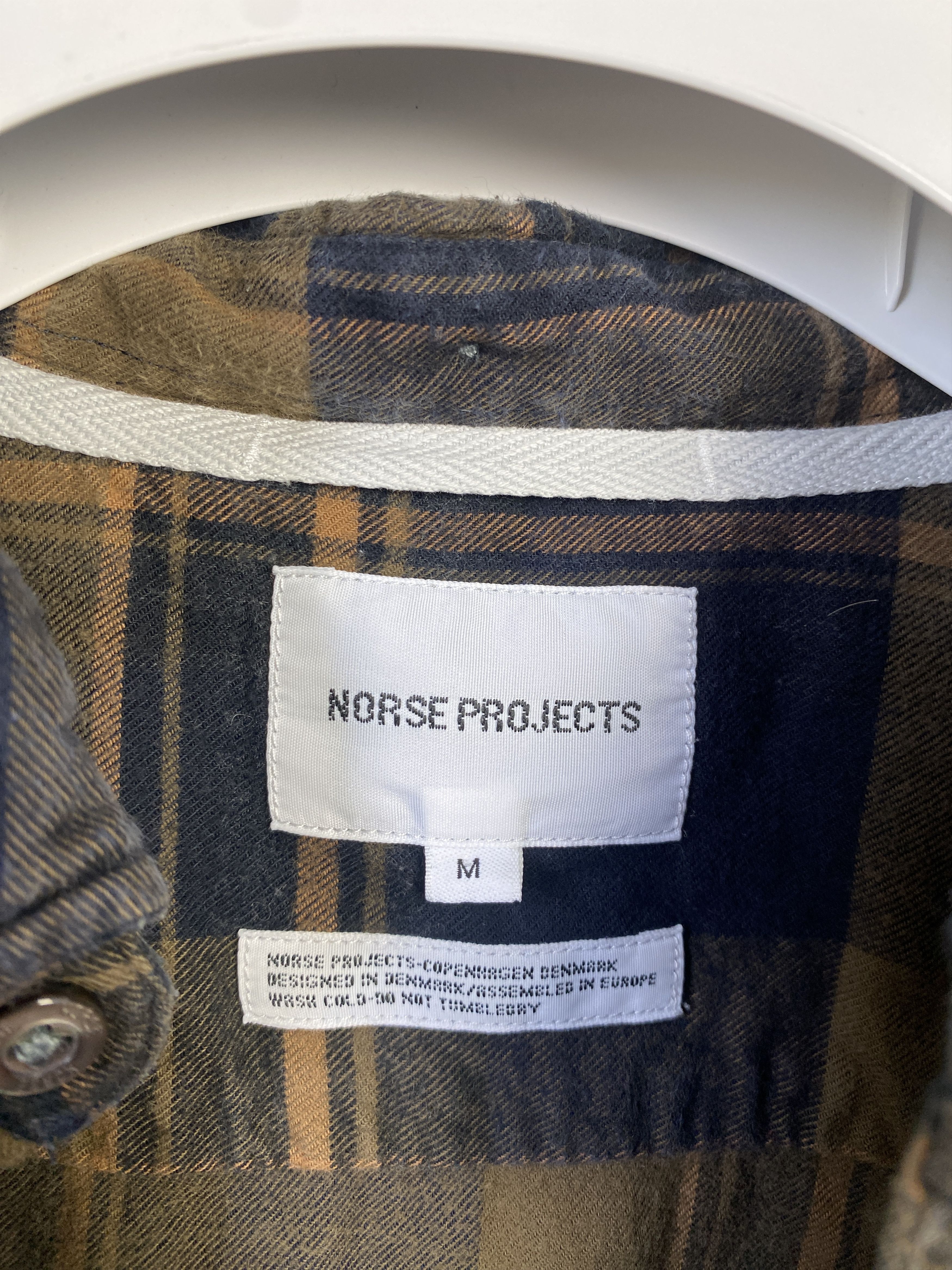 Norse Projects Norse Projects Anton Brushed Flannel Check casual shirt Size US M / EU 48-50 / 2 - 3 Thumbnail