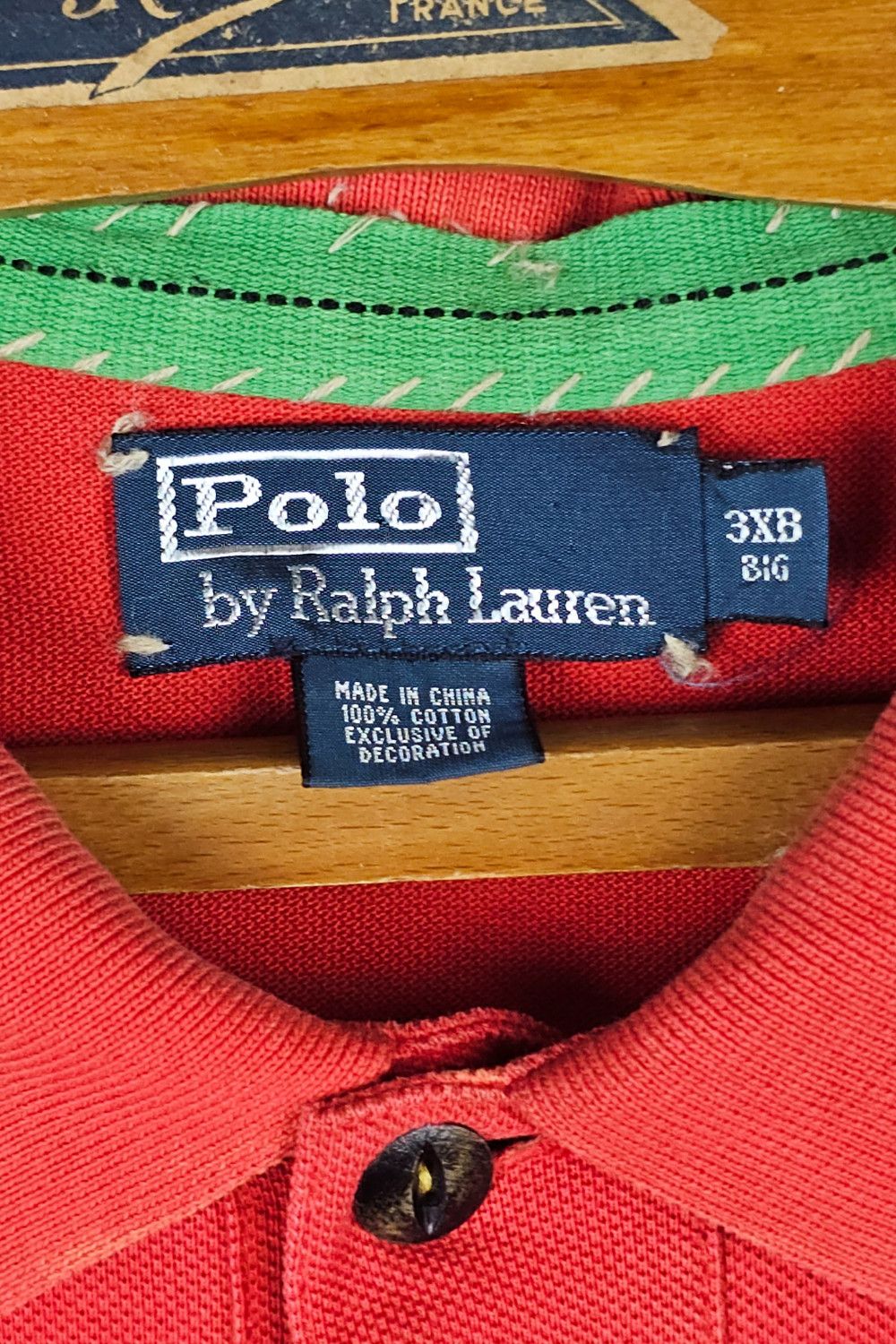 Polo Ralph Lauren PRL 3XB “Expedition / Kanji” Flag Patch Polo - Late 2000s Size US XXL / EU 58 / 5 - 3 Thumbnail