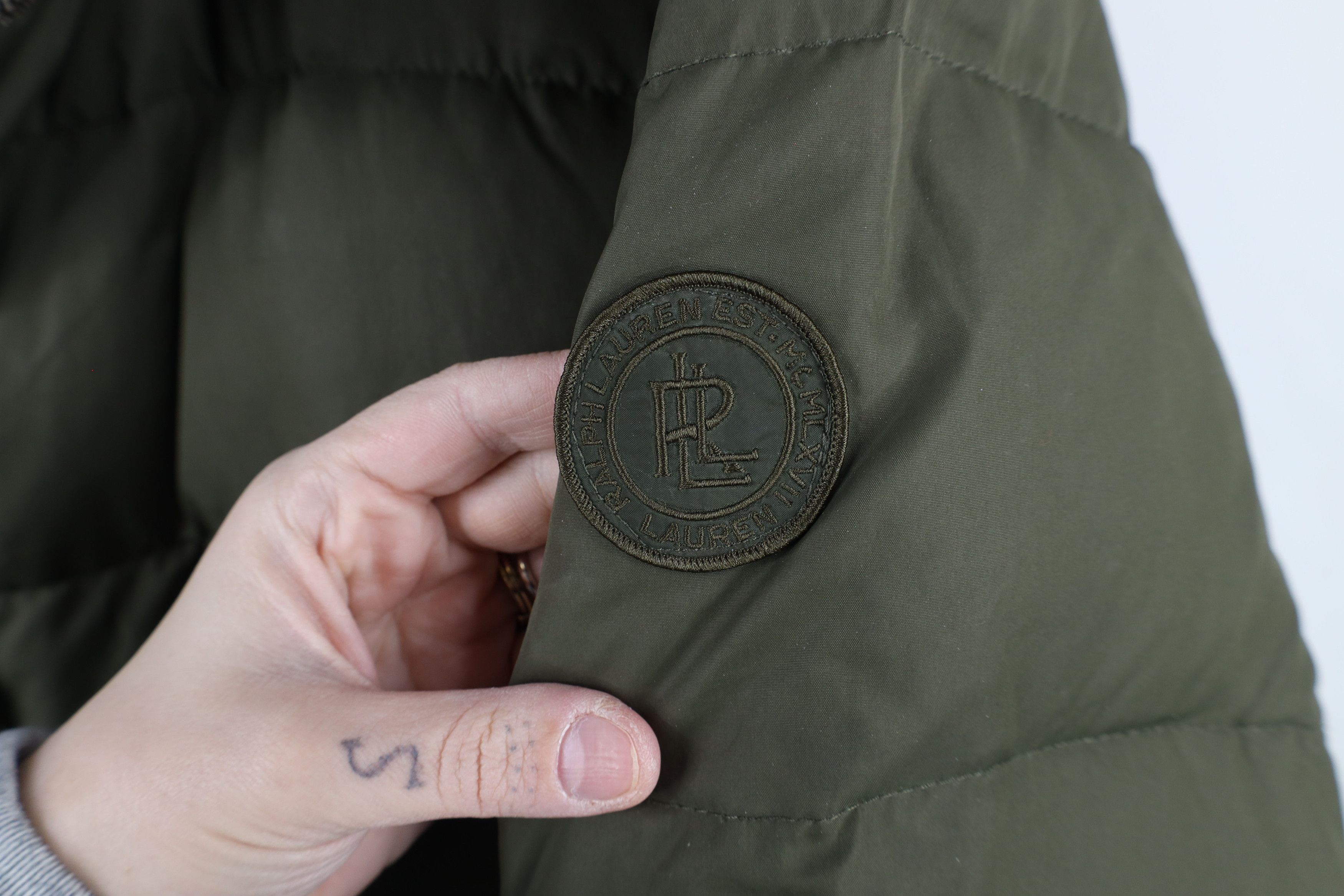 Ralph Lauren × Vintage Vintage 90s Ralph Lauren Fur Trim Down Hooded Puffer Jacket Size 3XL / US 20-22 - 4 Thumbnail