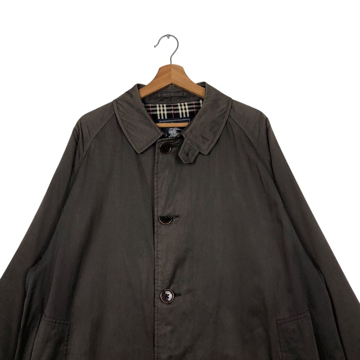 Burberry 📌Vintage Trench Coat Burberrys Long Jacket Nova Check Size US M / EU 48-50 / 2 - 5 Thumbnail