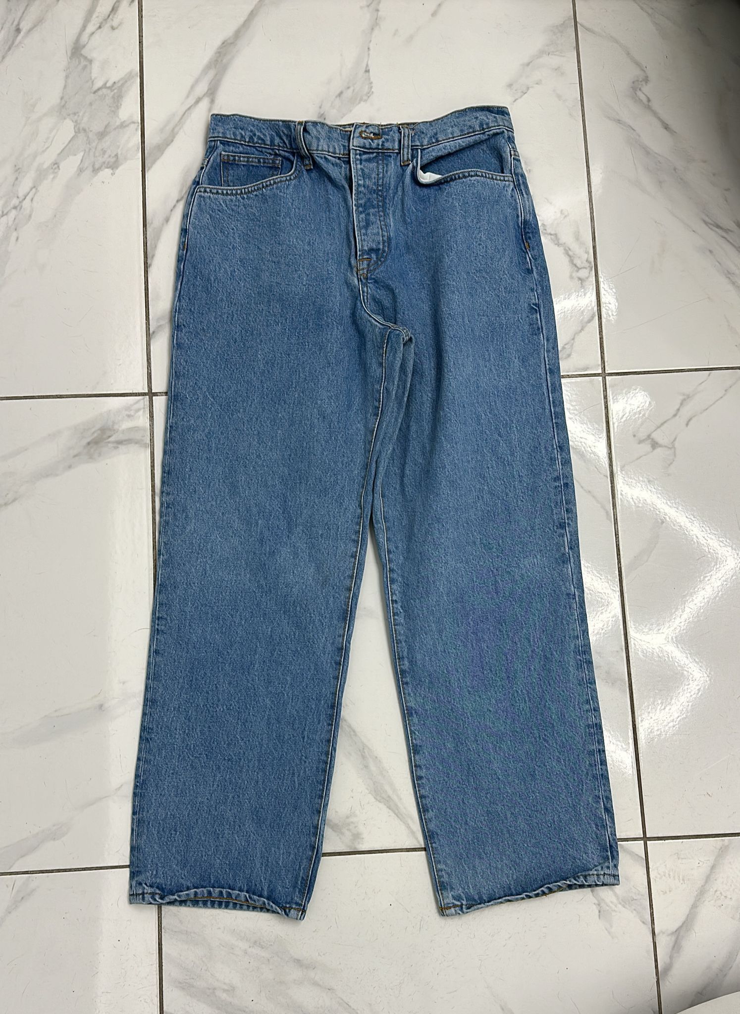 Streetwear × Stussy × Vintage Stüssy Big Ol Jean Blue Size