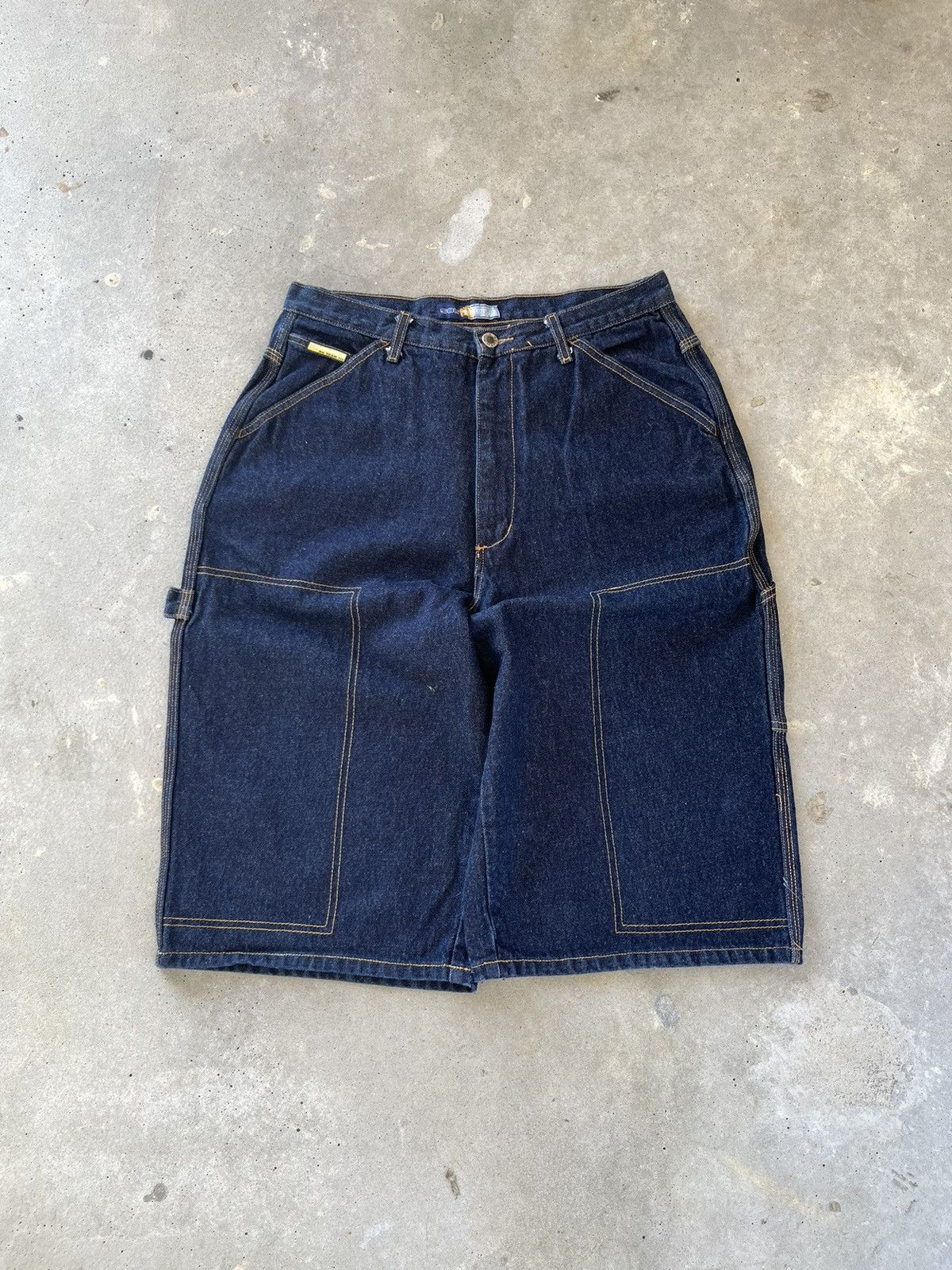 Southpole × Vintage Vintage y2k Southpole Double Knee Baggy Skater Shorts Size US 33 - 1 Thumbnail