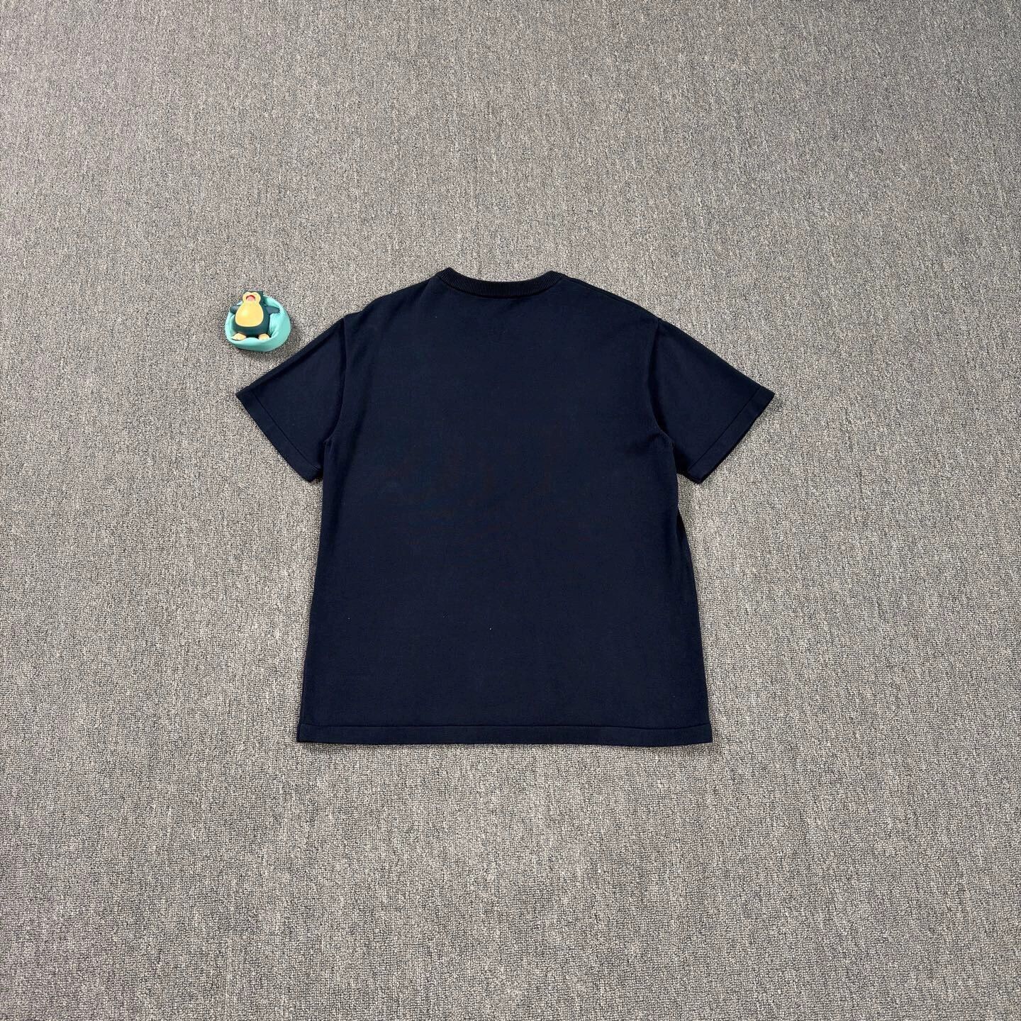 Louis Vuitton LV x Nigo Navy Heart Print Knit Short-Sleeve Tee M Size US M / EU 48-50 / 2 - 2 Thumbnail
