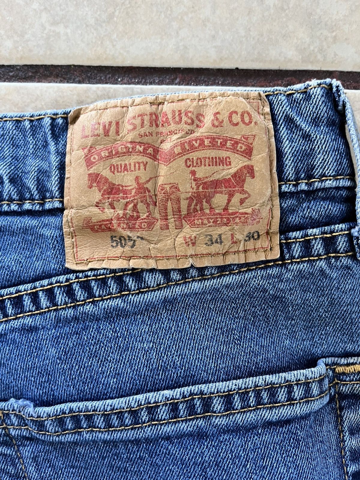 Carhartt × Levi's Vintage Clothing × Vintage Vintage Levi’s 505 pants Size US 33 - 4 Thumbnail