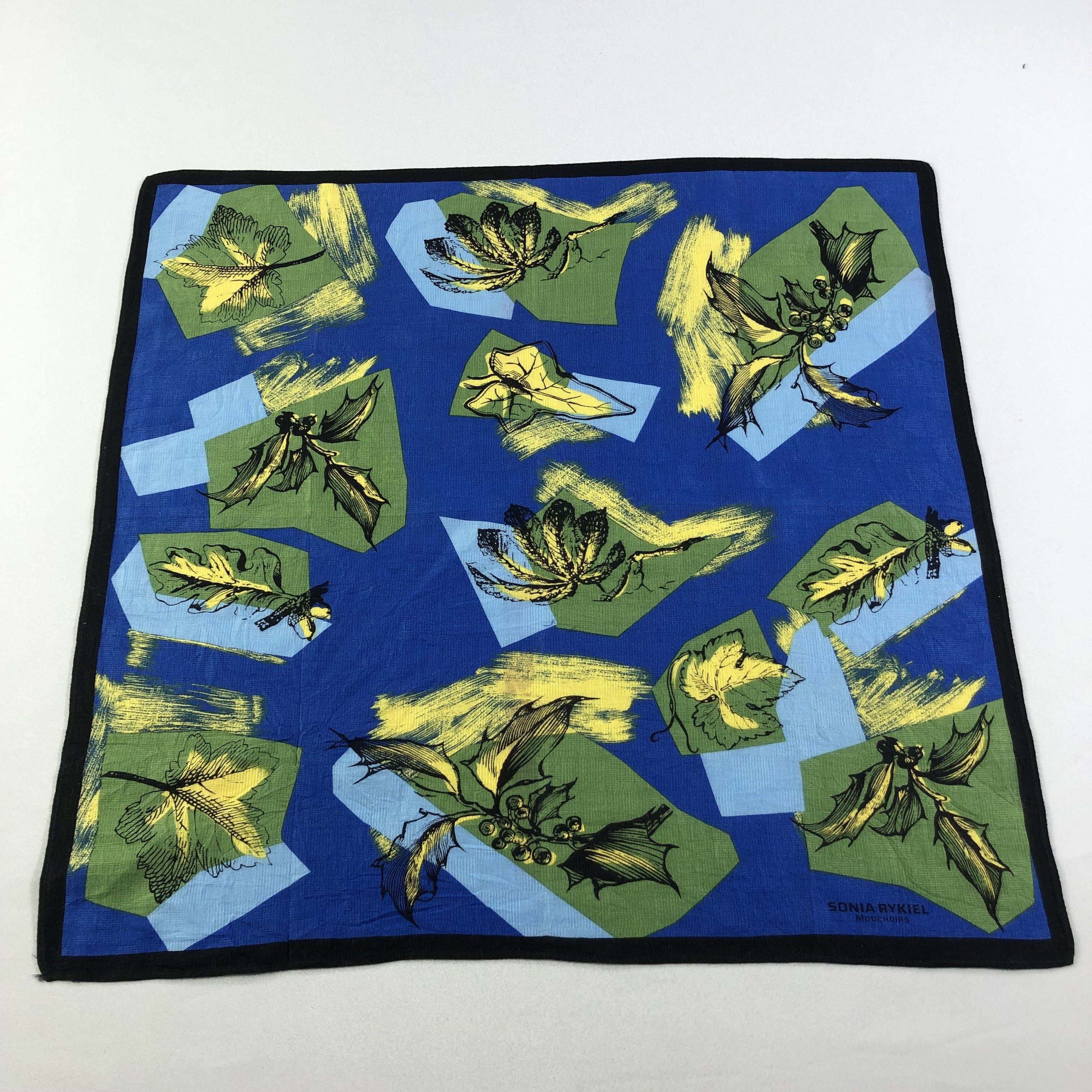 Sonia Rykiel × Vintage Sonia Rykiel Handkerchief Neckerchief Bandana H1682 Size ONE SIZE - 2 Thumbnail