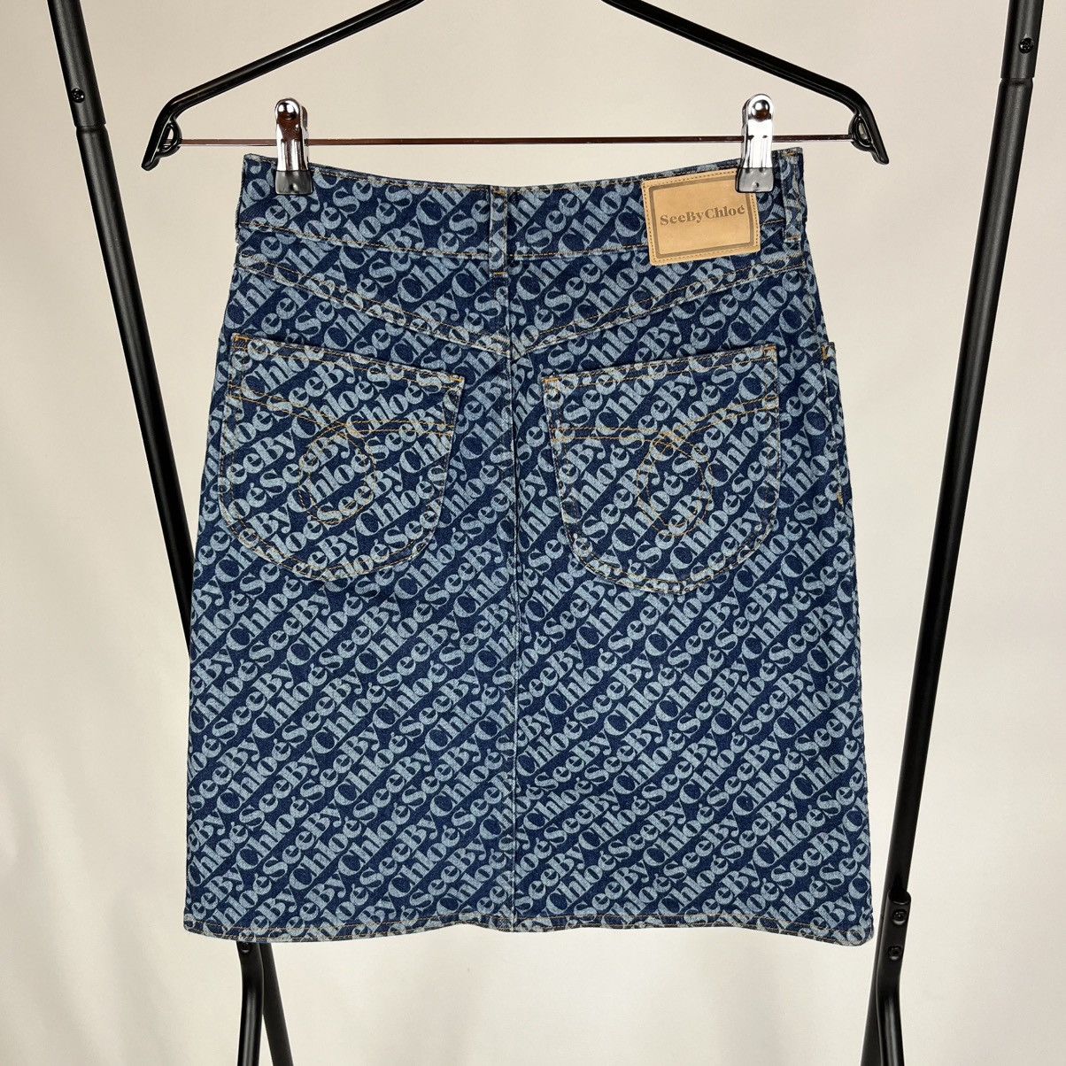 See by Chloe See By Chloé denim jeans mini skóry Size 25" / US 0 / IT 36 - 3 Thumbnail