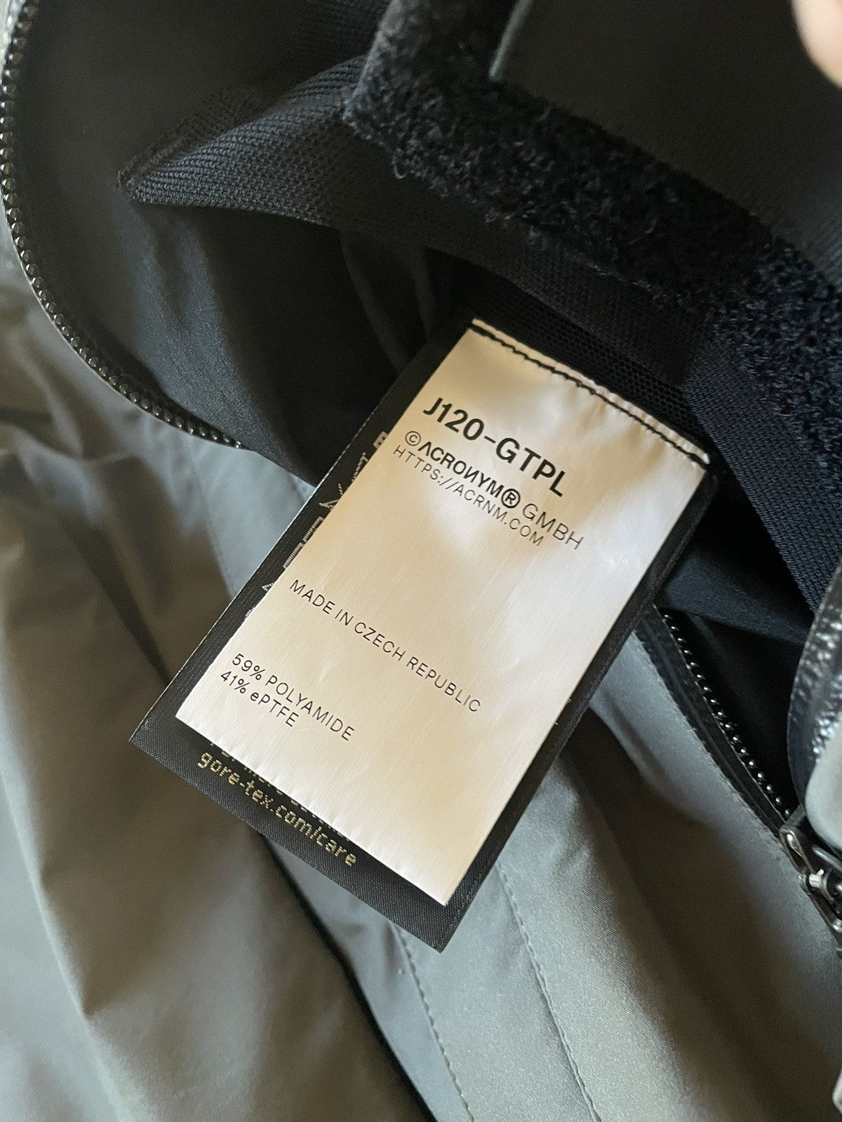 Acronym Acronym J120-GTPL - Grey/black - Large Size US L / EU 52-54 / 3 - 3 Thumbnail