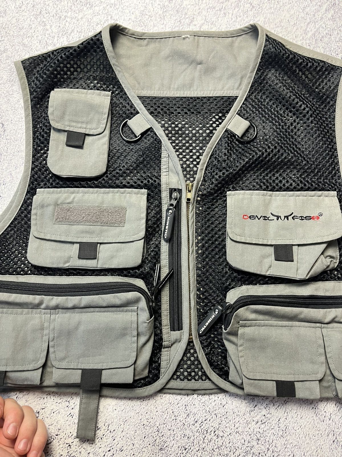 Japanese Brand Vintage Modular tech vest Multi pockets jacket Size US L / EU 52-54 / 3 - 21 Thumbnail
