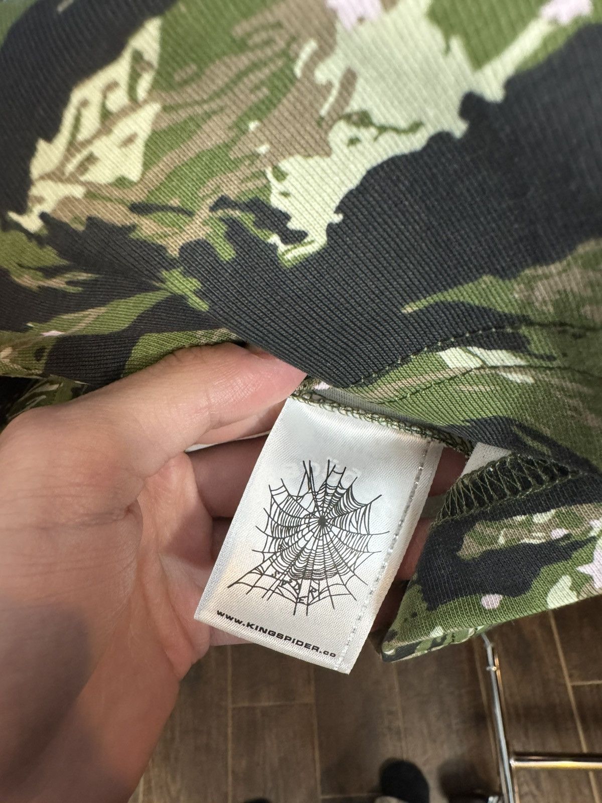 Sp5der Sp5der Beluga Tiger Camo Long-sleeve Tee - Size XS Size US XS / EU 42 / 0 - 7 Thumbnail