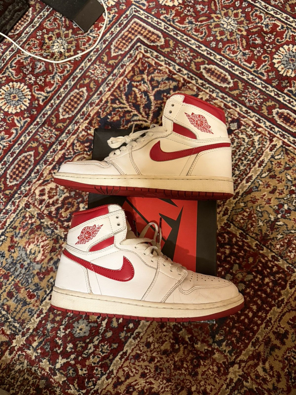 Jordan Brand Jordan 1 High Track Red Size US 9 / EU 42 - 2 Thumbnail