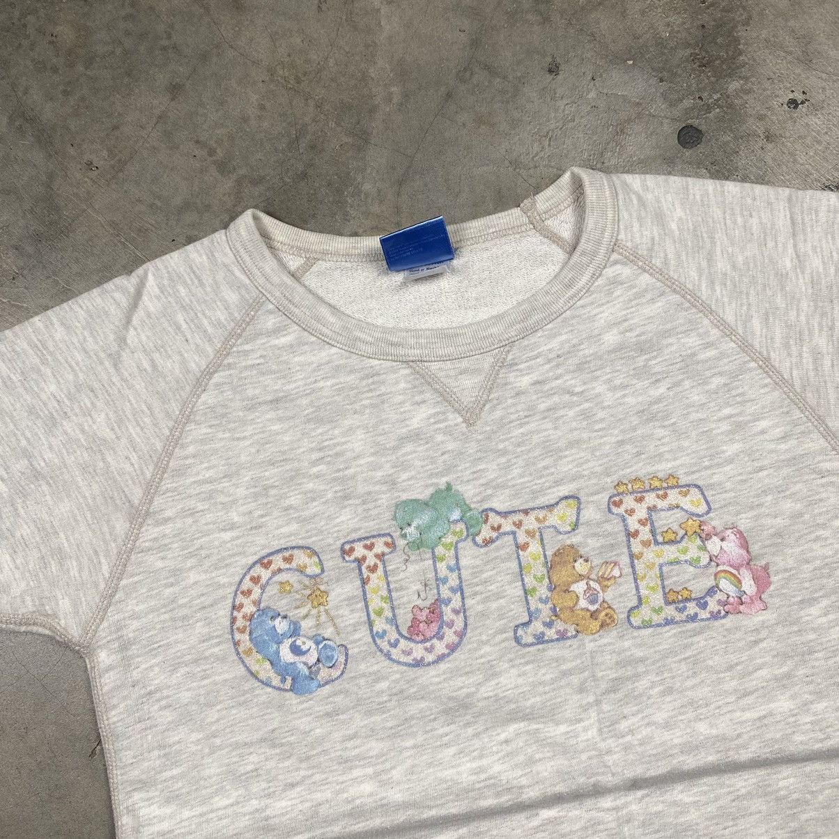 Japanese Brand × Vintage y2k Care Bears Cute Crewneck Tee Size M / US 6-8 / IT 42-44 - 2 Thumbnail