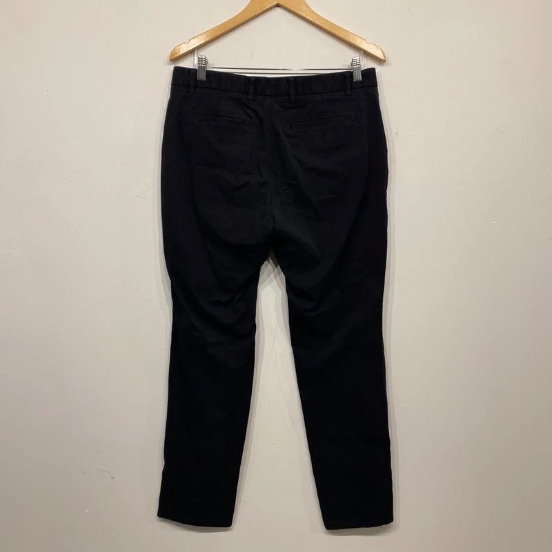 Everlane Everlane Uniform Men's Black Flat Front Slim Fit Chino Size US 33 - 4 Thumbnail