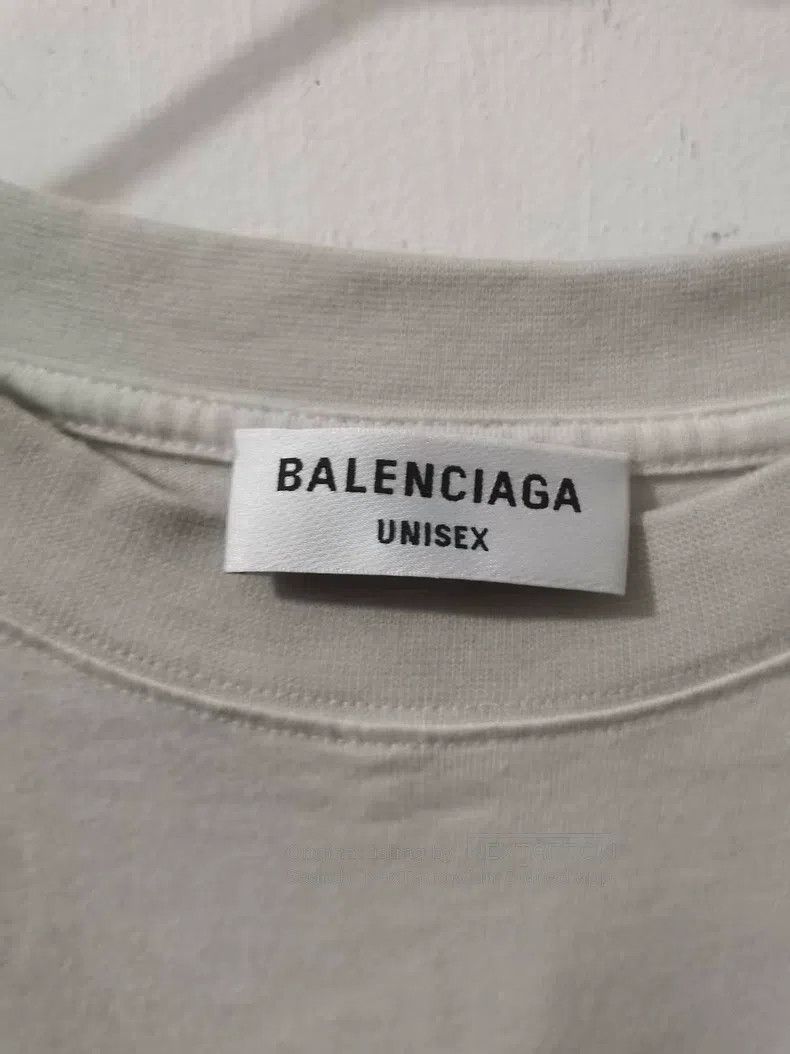 Balenciaga Balenciaga Rainbow Distressed Short Sleeve, Size S Size US S / EU 44-46 / 1 - 5 Thumbnail