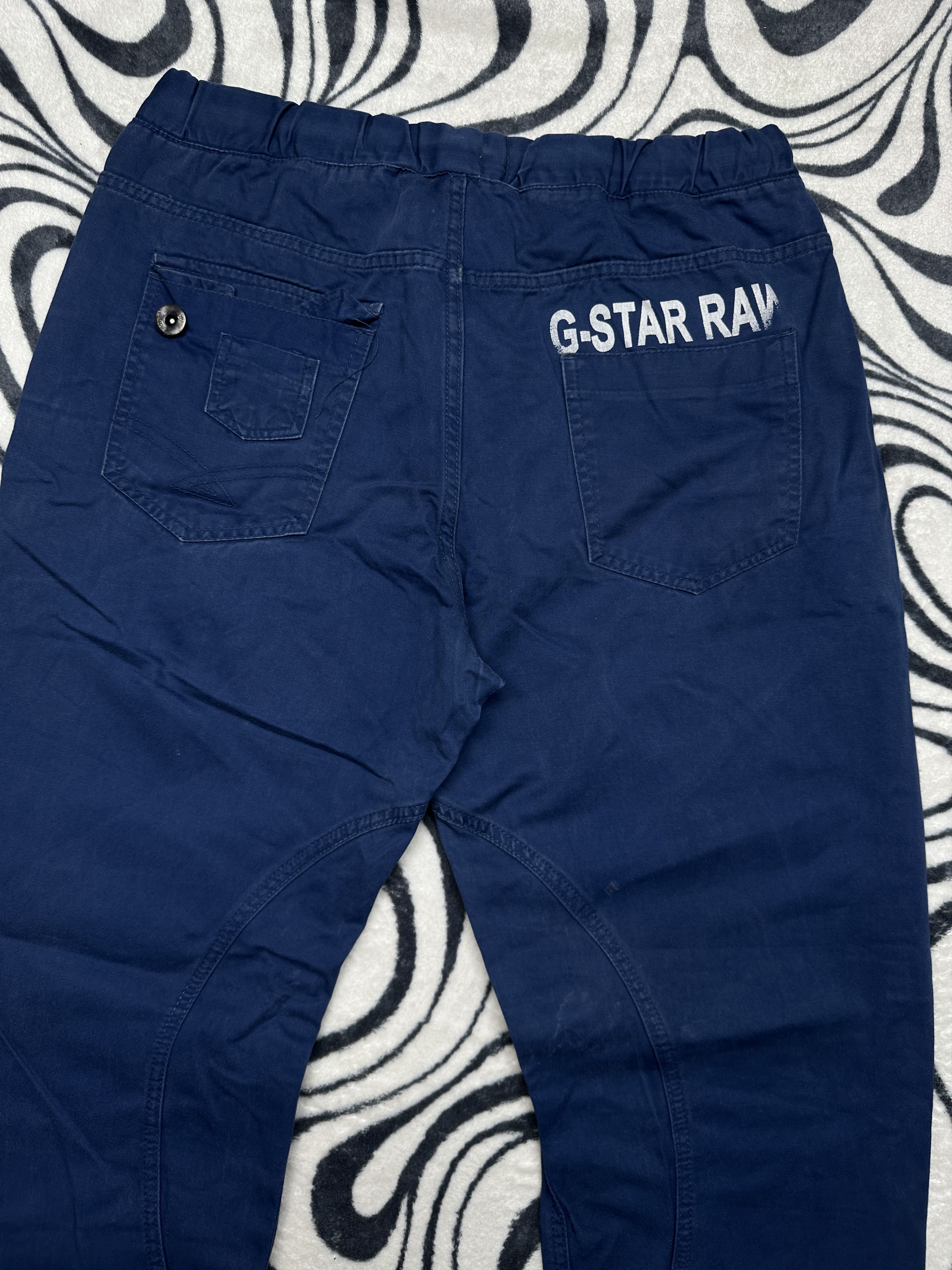 G-Star G Star Raw 3301 Mens Pants Jogger Denim Jeans Gstar Size US 34 / EU 50 - 6 Thumbnail