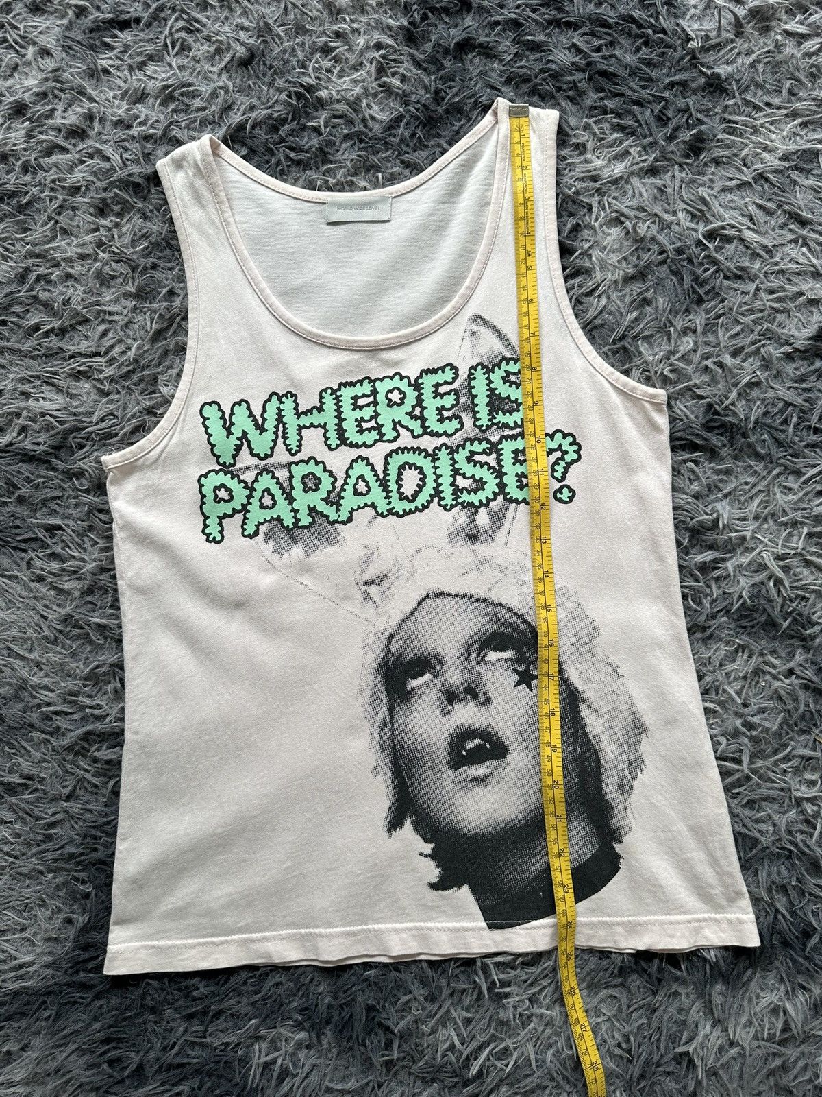 Hysteric Glamour 00's World Wide Love '' Where is Paradise '' tank Size US M / EU 48-50 / 2 - 8 Thumbnail