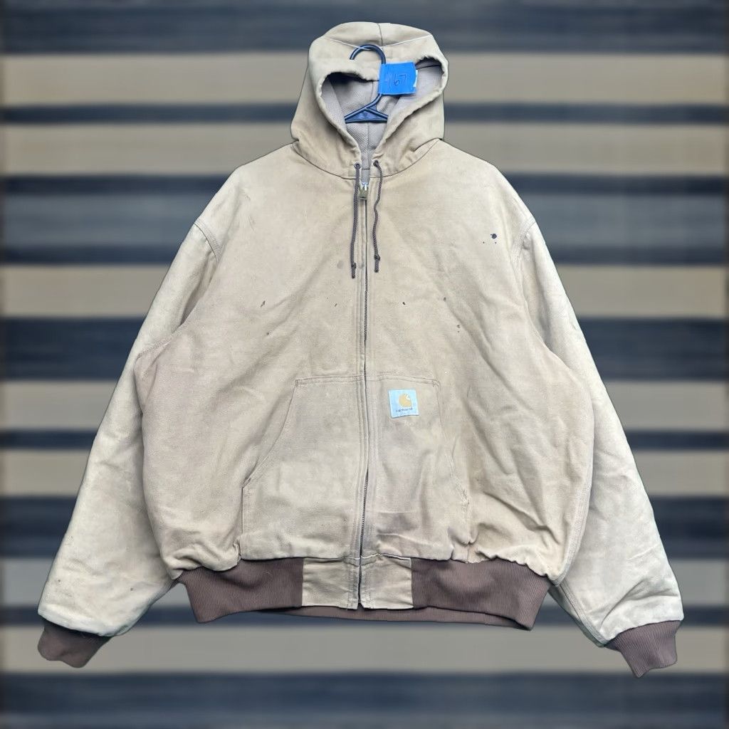 Carhartt Carhartt Arctic Jacket Adult 2XL Brown Canvas Quilt Lined