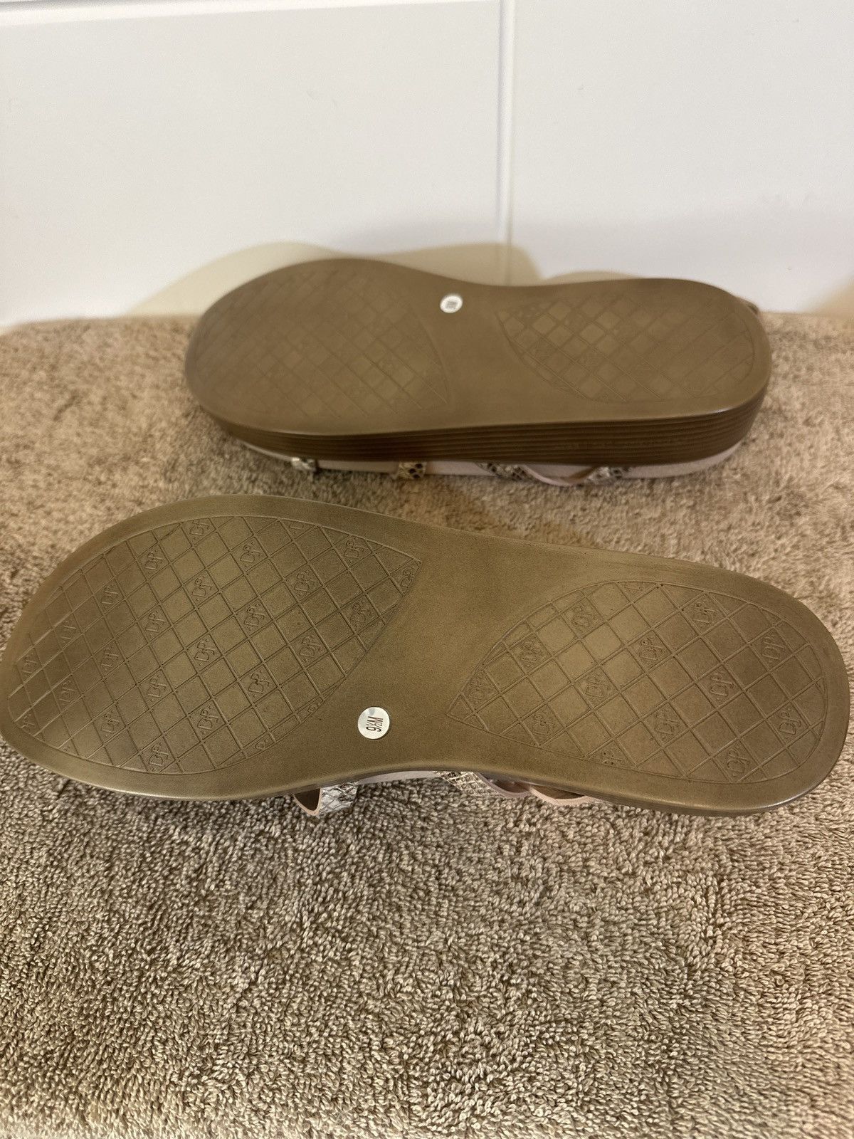 Donald Pliner Donald Pliner Fritz Leather Platform Sandal Size US 9.5 / IT 39.5 - 6 Thumbnail