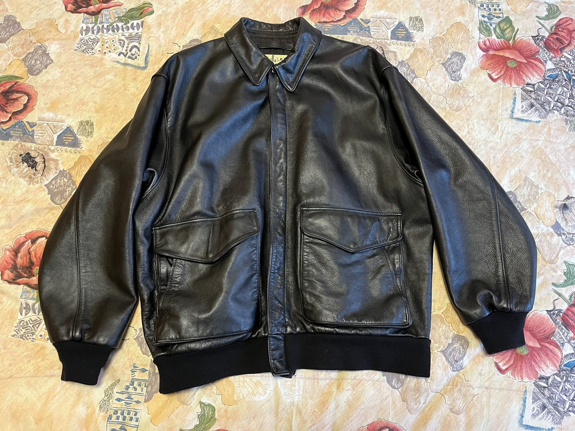 Other ssz Early A1 Top Calfskin Leather L Jacket (New) Talon Zips Size US L / EU 52-54 / 3 - 1 Thumbnail