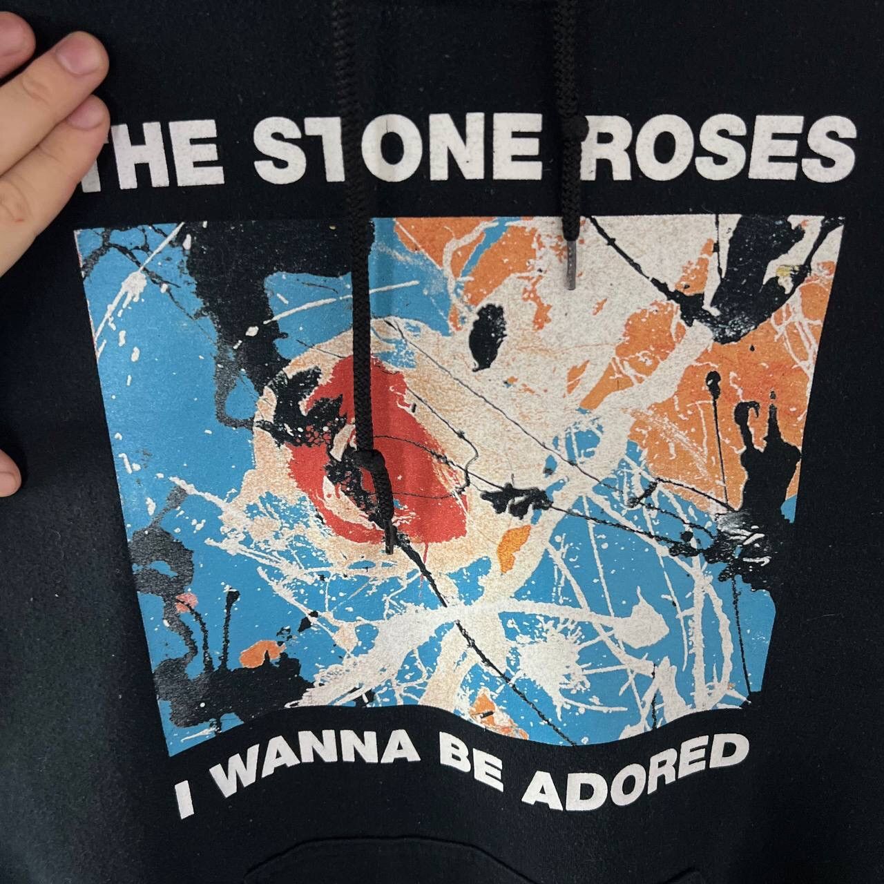 Band Tees The Stone Roses Vintage Rock Hoodie Y2k Style Baggy Size US L / EU 52-54 / 3 - 3 Thumbnail