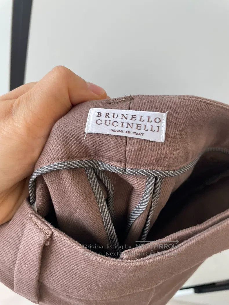 Brunello Cucinelli Brunello Cucinelli Ladies Slim Fit Casual Pants Size 24" / US 00 / IT 34 - 5 Thumbnail