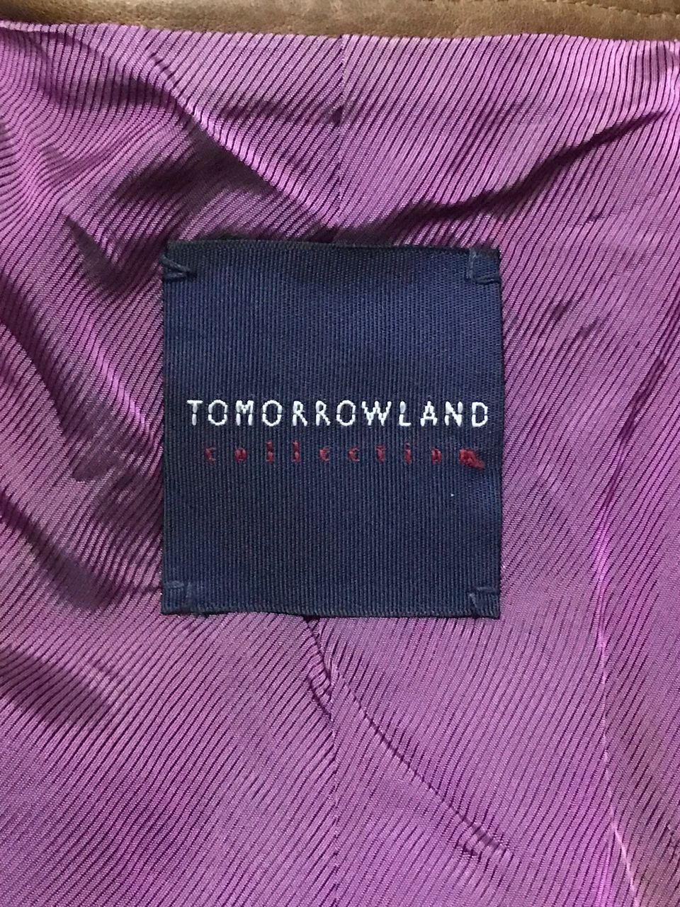 Genuine Leather × Tomorrowland Vintage Tomorrowland Leather Jacket Size XS / US 0-2 / IT 36-38 - 9 Thumbnail
