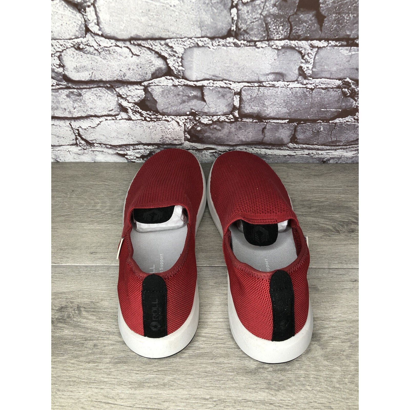 Other Roll Recovery Red Mesh Slip On Casual Comfort Loafer Shoes M Size US 10 / EU 43 - 6 Thumbnail
