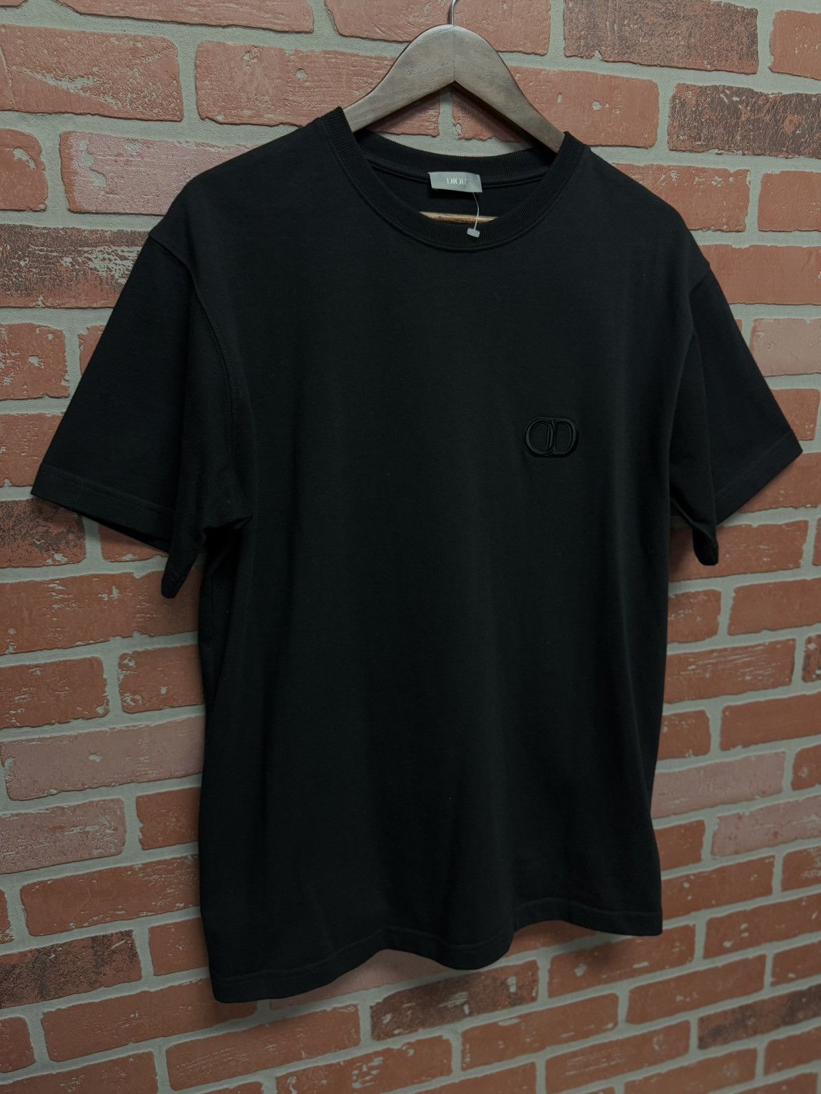 Dior Dior Icon Logo Tee Shirt Black Size Medium (NEW) Size US M / EU 48-50 / 2 - 2 Thumbnail