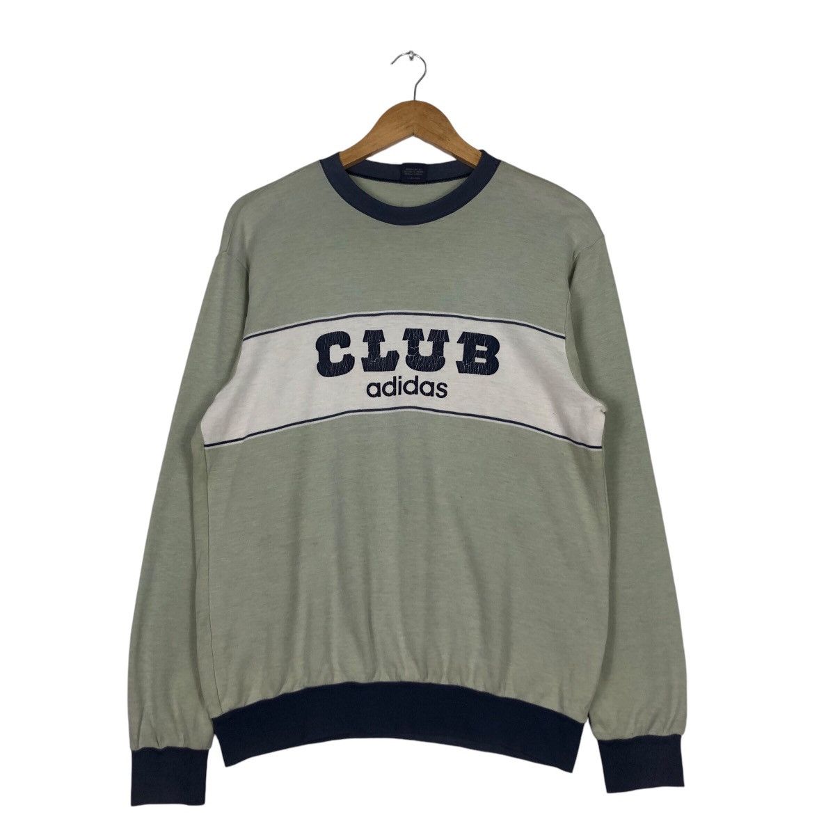 Adidas Adidas Vintage Sweatshirt Japan Production 90s Medium #A1 Size US M / EU 48-50 / 2 - 1 Thumbnail