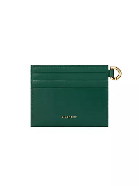 Givenchy o1srvl11e0125 Size:OS/4G Card Holder in Emerland Green Size ONE SIZE - 3 Thumbnail