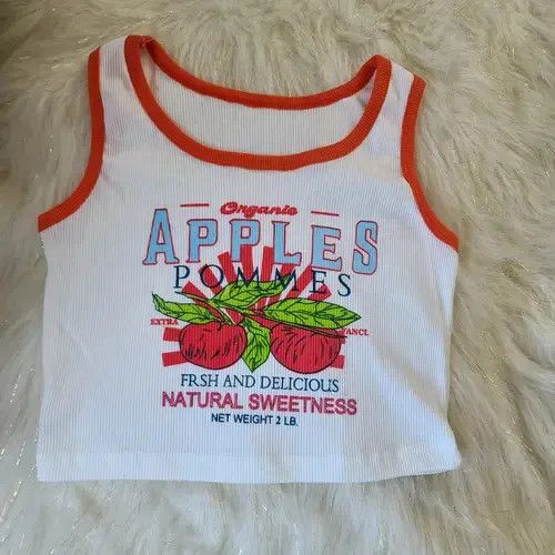 Japanese Brand Y2K Print Crop Top Size M / US 6-8 / IT 42-44 - 2 Thumbnail