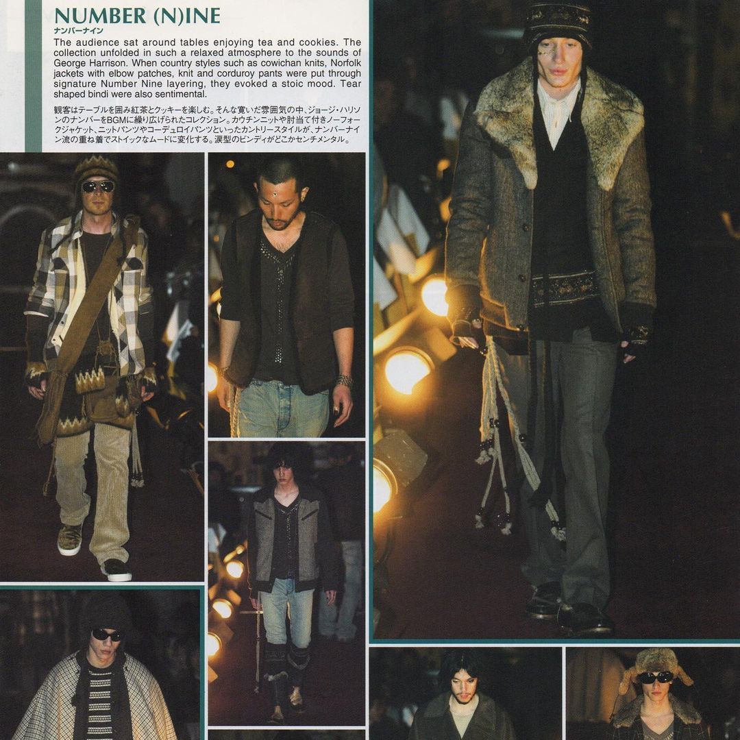 Number (N)ine 2002AW "NOWHERE MAN" DING DONG DING DONG KNIT BAG Size ONE SIZE - 10 Thumbnail
