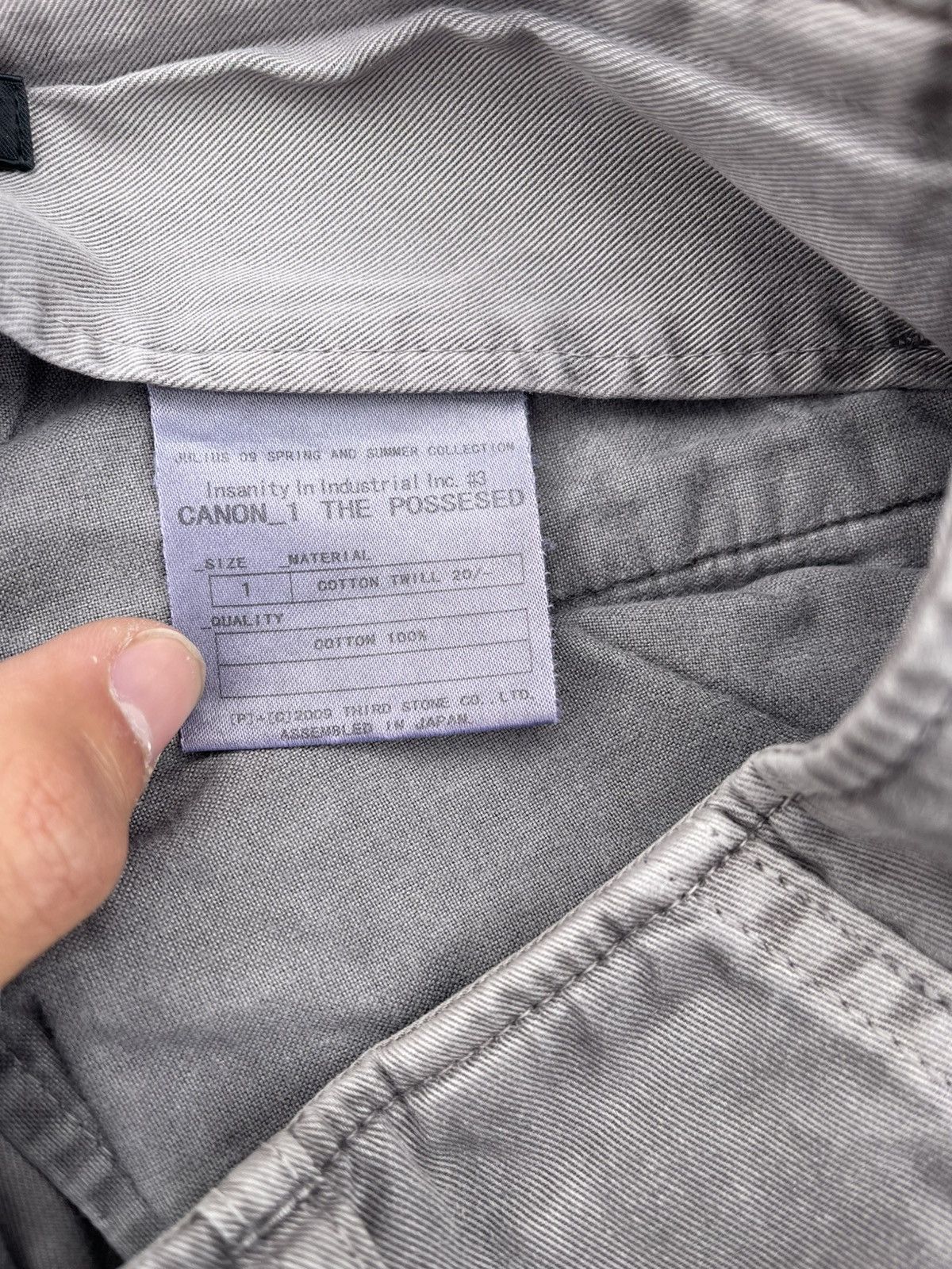 Julius Julius SS09 Gas Mask Cargo Pants Size US 30 / EU 46 - 4 Thumbnail