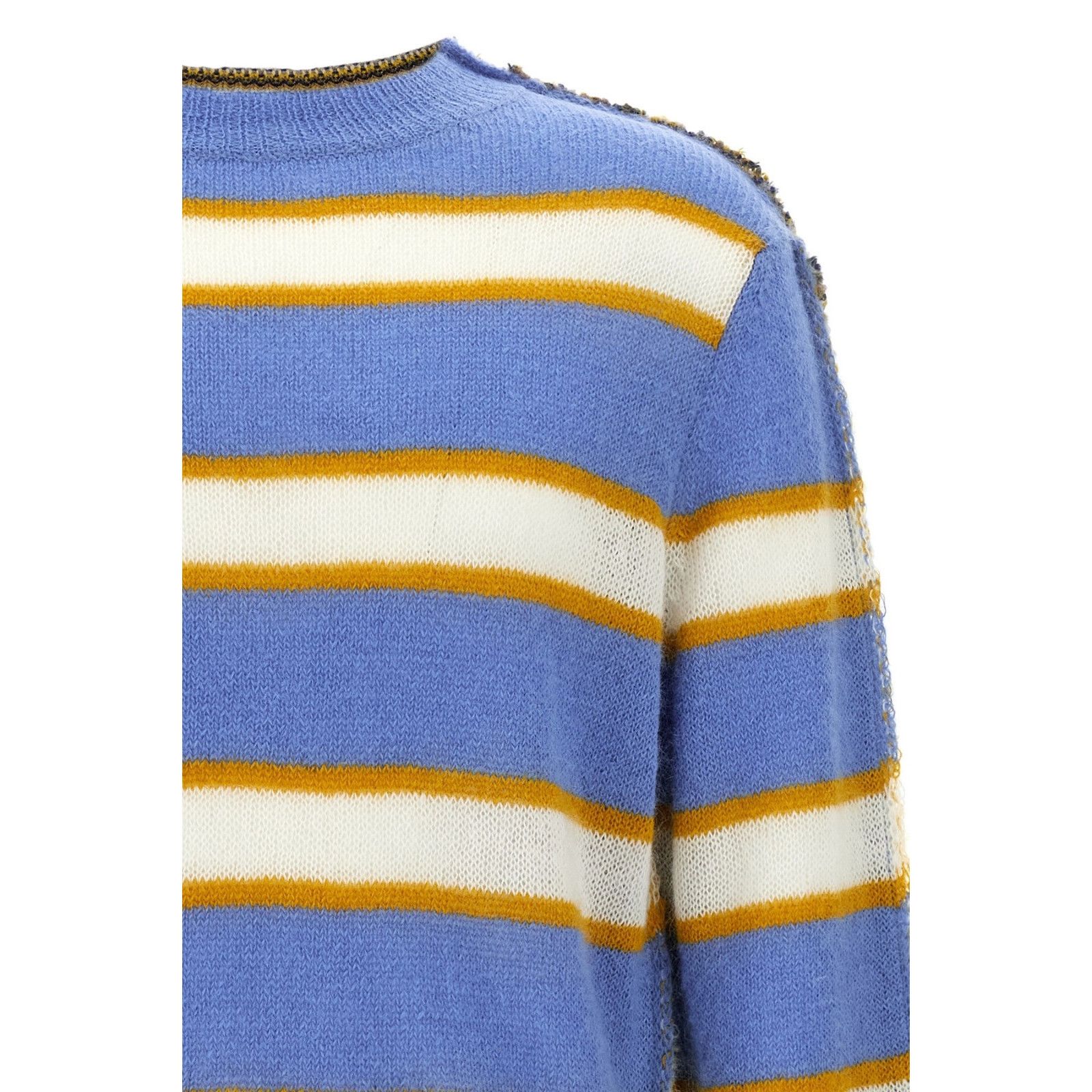 Marni MARNI Contrast Back Striped Knit Sweater New & Authentic (Me Size US XL / EU 56 / 4 - 3 Thumbnail
