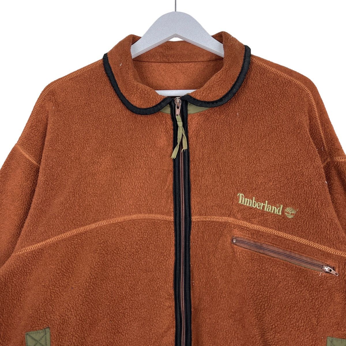 Timberland 🔥 90s VINTAGE TIMBERLAND FLEECE MADE IN USA Size US M / EU 48-50 / 2 - 3 Thumbnail