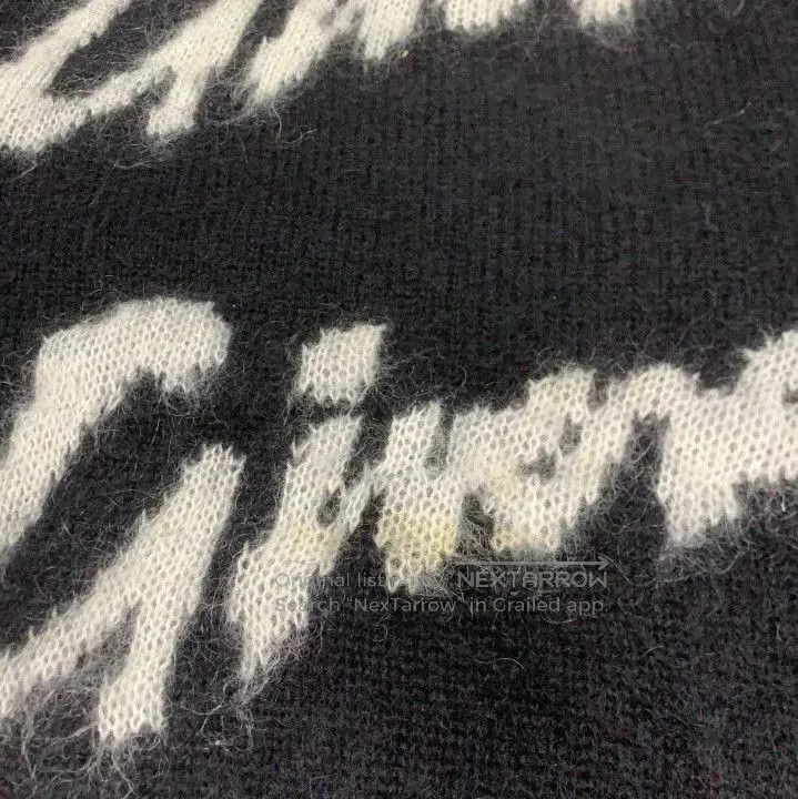 Givenchy Givenchy SS23 Letter Print Mohair Crewneck Sweater. Size US M / EU 48-50 / 2 - 8 Thumbnail