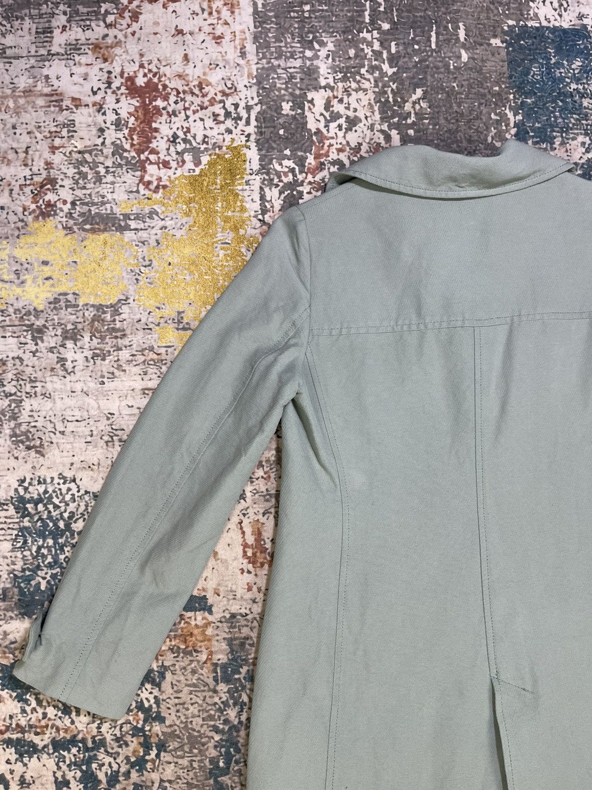 Japanese Brand 1/2 Un-Demi Trench Coat Size XS / US 0-2 / IT 36-38 - 6 Thumbnail