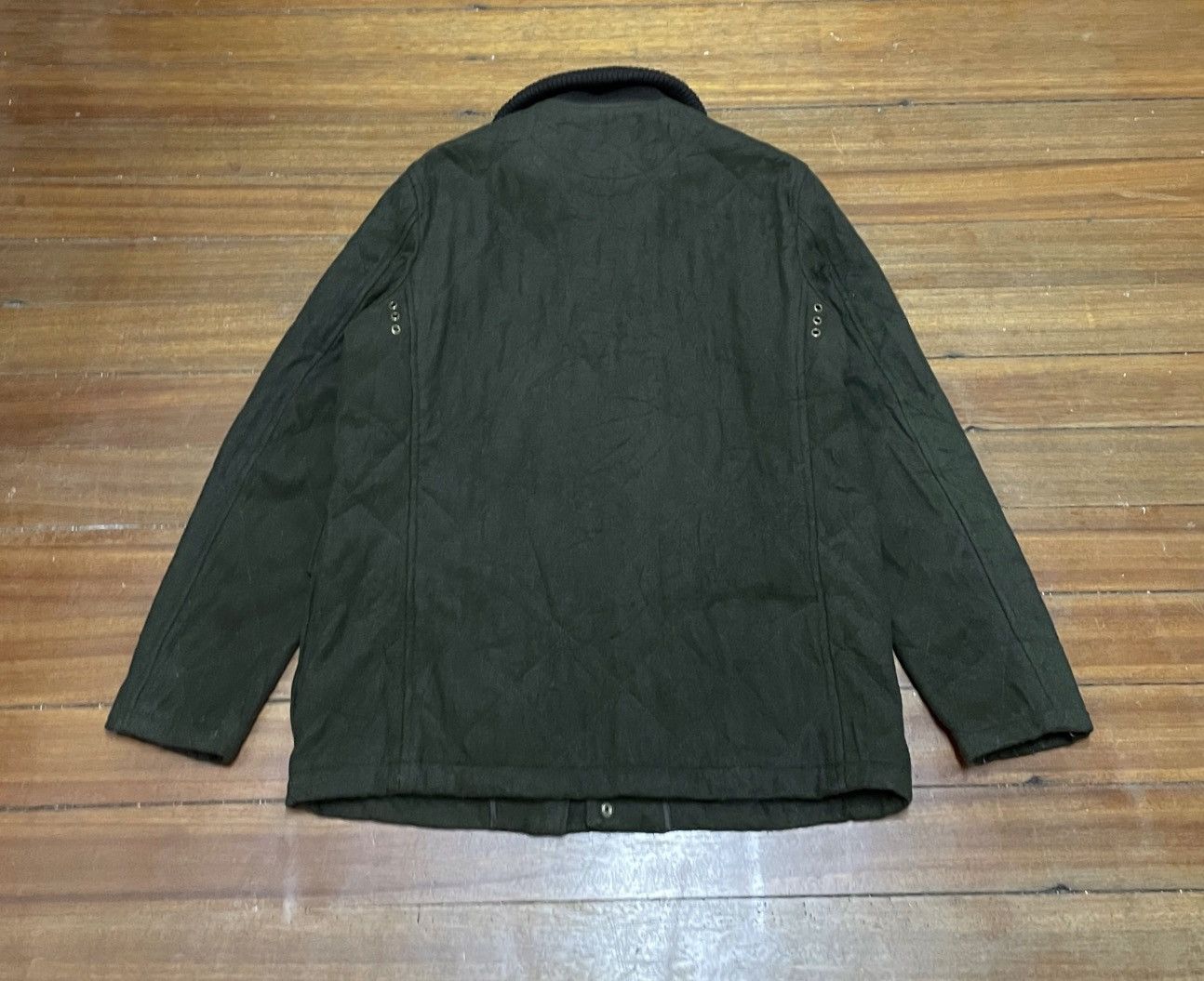 JW Anderson × Uniqlo Rare Design J.W.Anderson X Uniqlo Quilted Wool Jacket 2000s Size US L / EU 52-54 / 3 - 2 Thumbnail