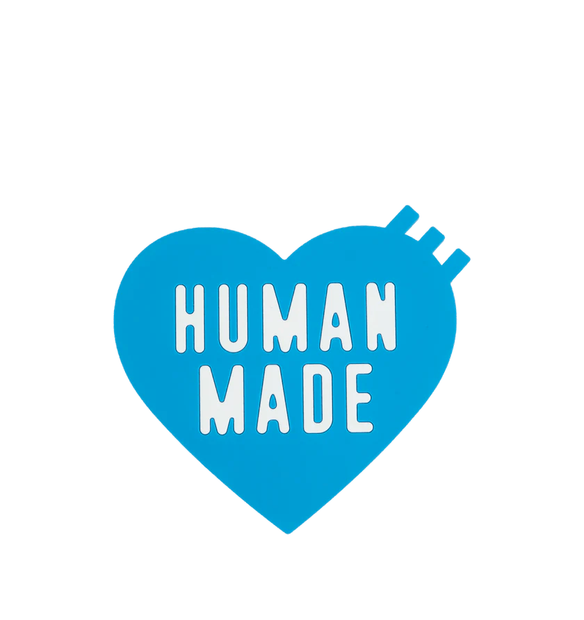 Human Made o1h1sh11224 Size: OS/Heart Rubber Coaster in Blue Size ONE SIZE - 1 Preview