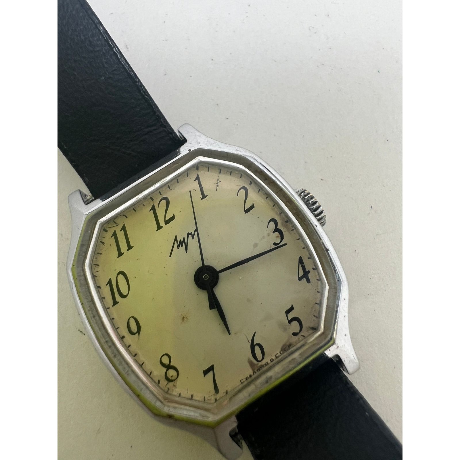 Other Vintage MIR Soviet Union USSR CCCP Ladies Wind up Watch Size ONE SIZE - 4 Thumbnail