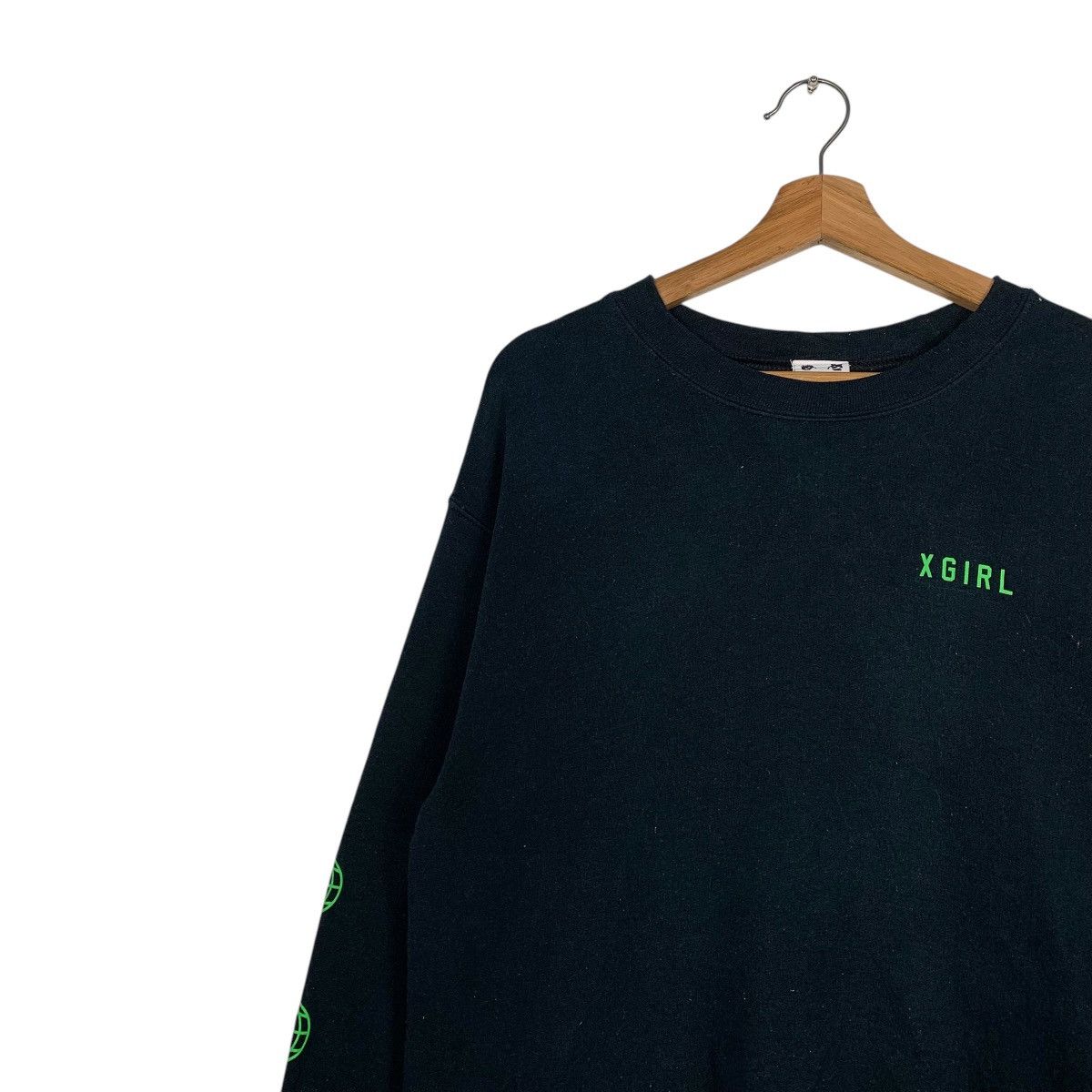Japanese Brand Japanese Brand X Girl Big Logo Sweatshirt Size US M / EU 48-50 / 2 - 7 Thumbnail
